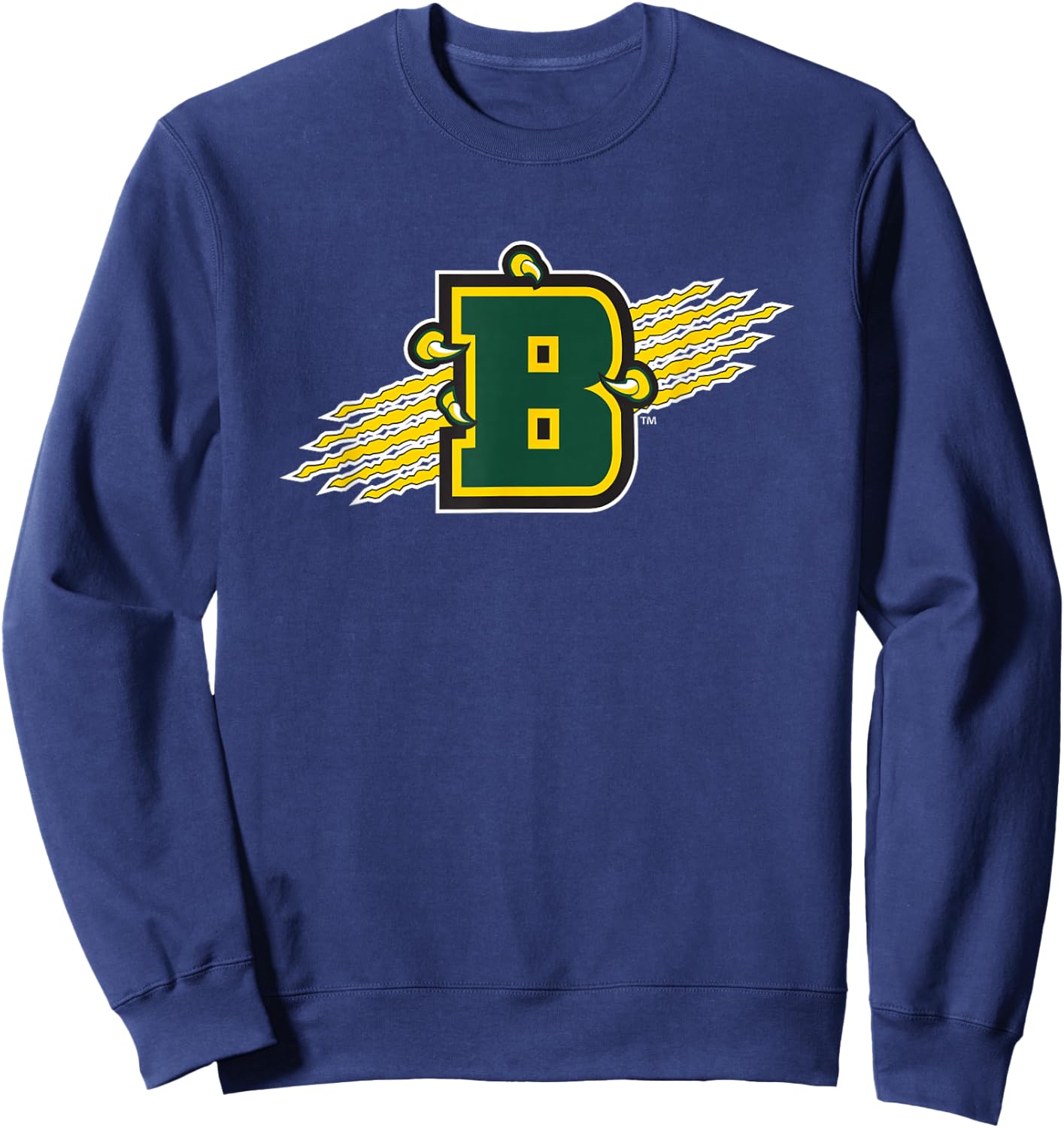 SUNY Brockport Golden Eagles B Claw Logo Sweatshirt - Sweatshirt | Navy