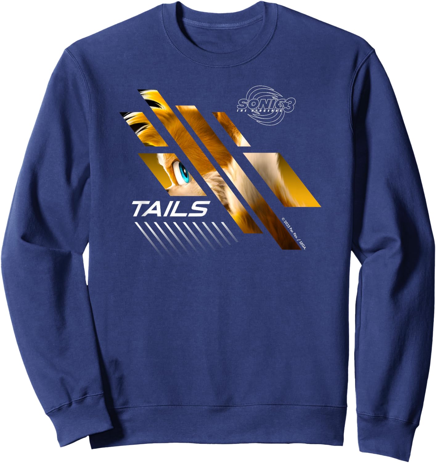 Sonic The Hedgehog 3 - Tails Sweatshirt - Sweatshirt | Navy