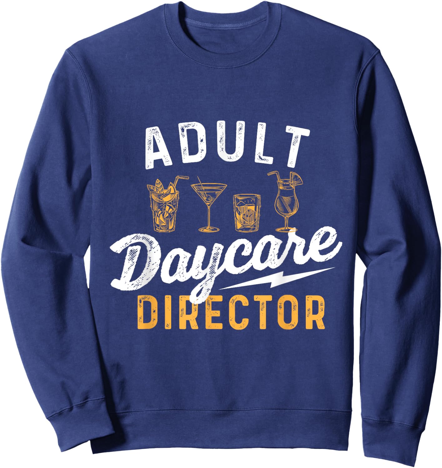 Adult Daycare Director - Bartender Tapster Bartending Sweatshirt - Sweatshirt | Navy