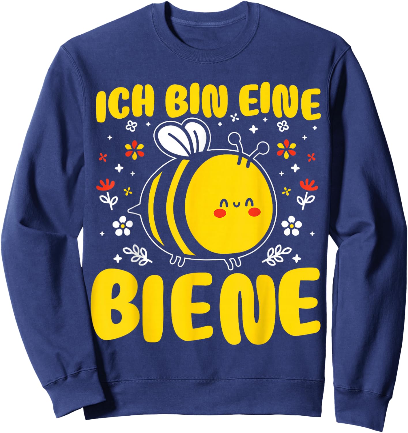 Funny Bee Costume for Carnival Children's Girls' , black Sweatshirt - Sweatshirt | Navy