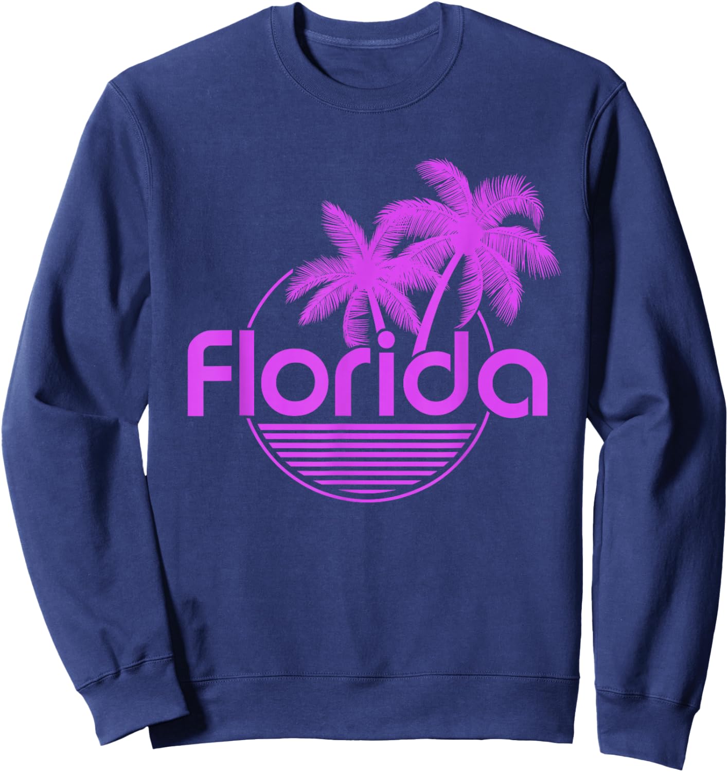 Florida FL Sunshine State Men Women Girls Kids Sweatshirt - Sweatshirt | Navy