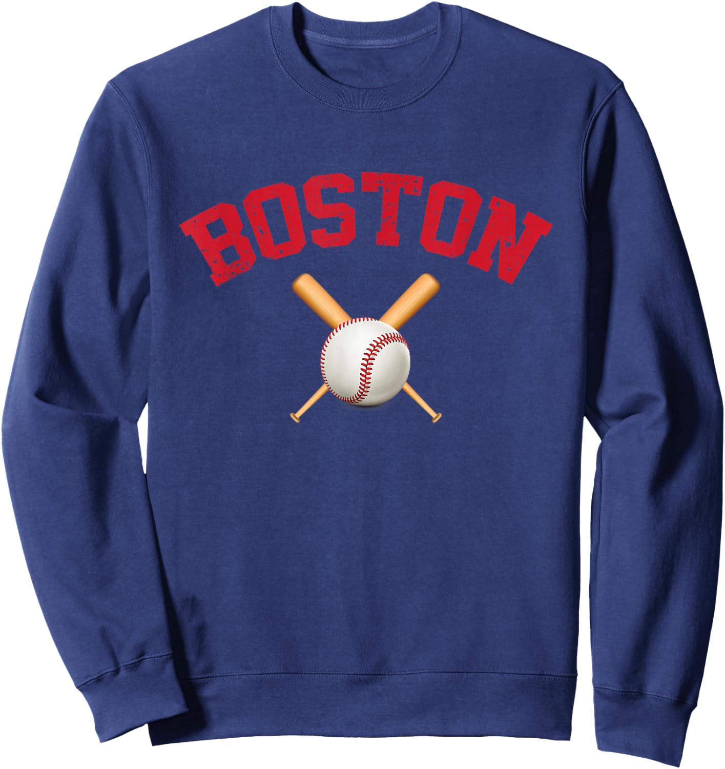 Boston Baseball Sweatshirt - Sweatshirt | Navy