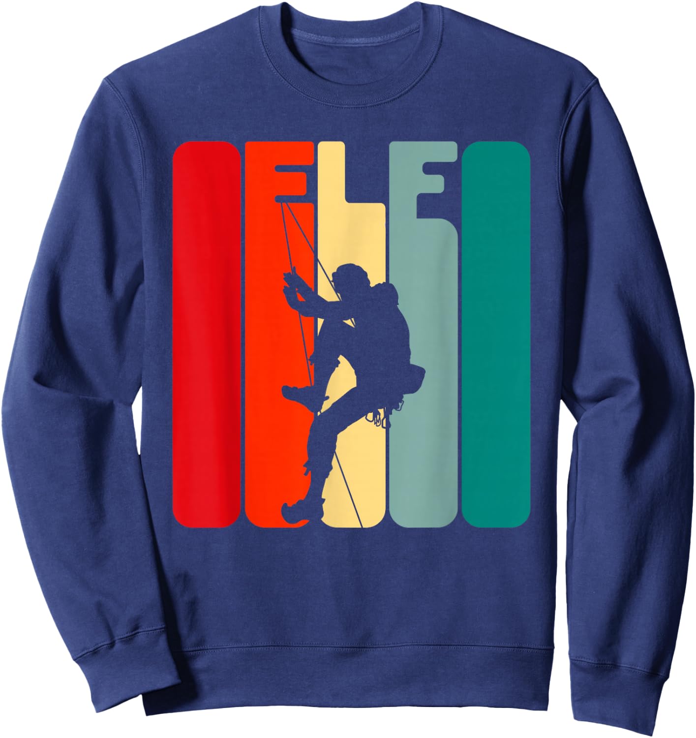 Kletterer Boulderer 11 Jahre Jungen Klettern 11 Geburtstag Sweatshirt - Sweatshirt | Navy