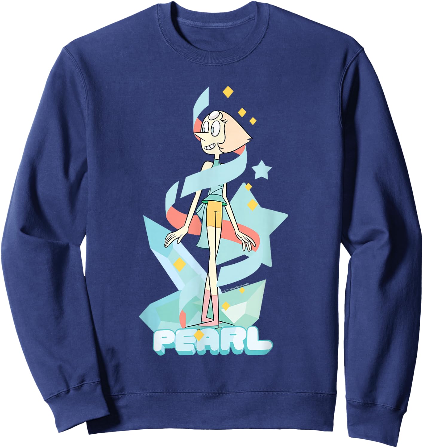 Steven Universe Pearl Power Sweatshirt - Sweatshirt | Navy