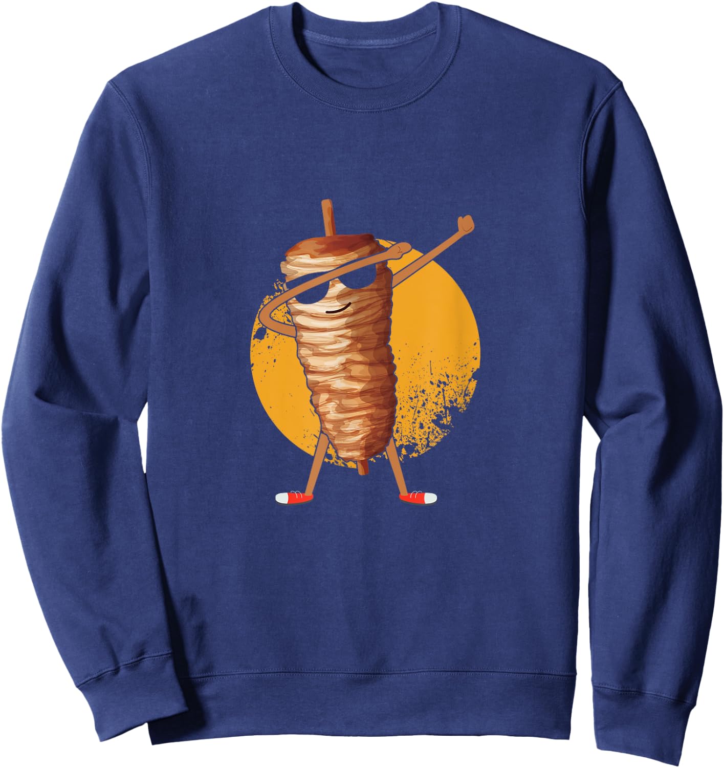 Shawarma Lovers Shawarma Doner Arabic Kitchen Fan Sweatshirt - Sweatshirt | Navy