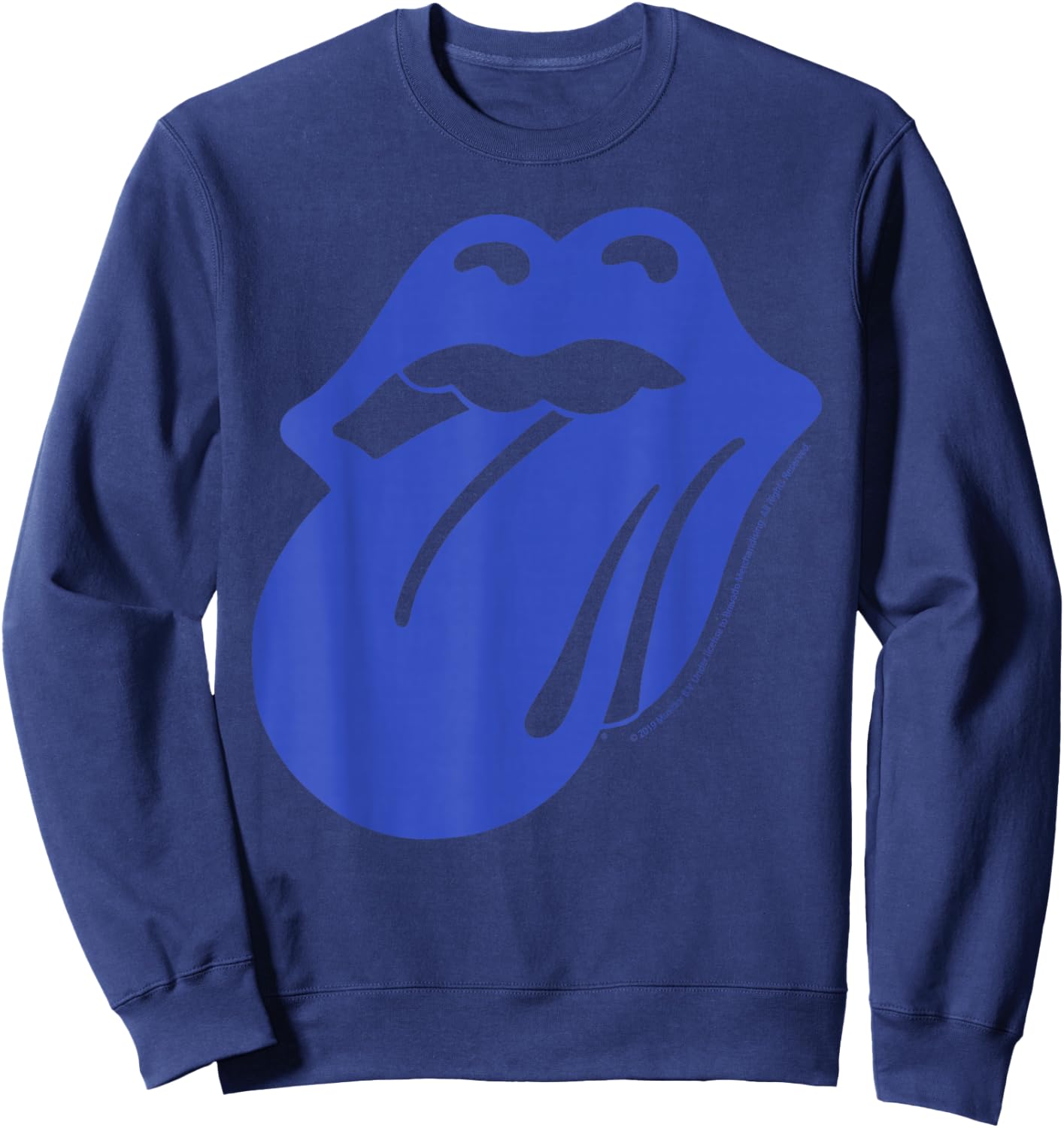 Rolling Stones Offizielles Blau & Lonesome 72 Sweatshirt - Sweatshirt | Navy