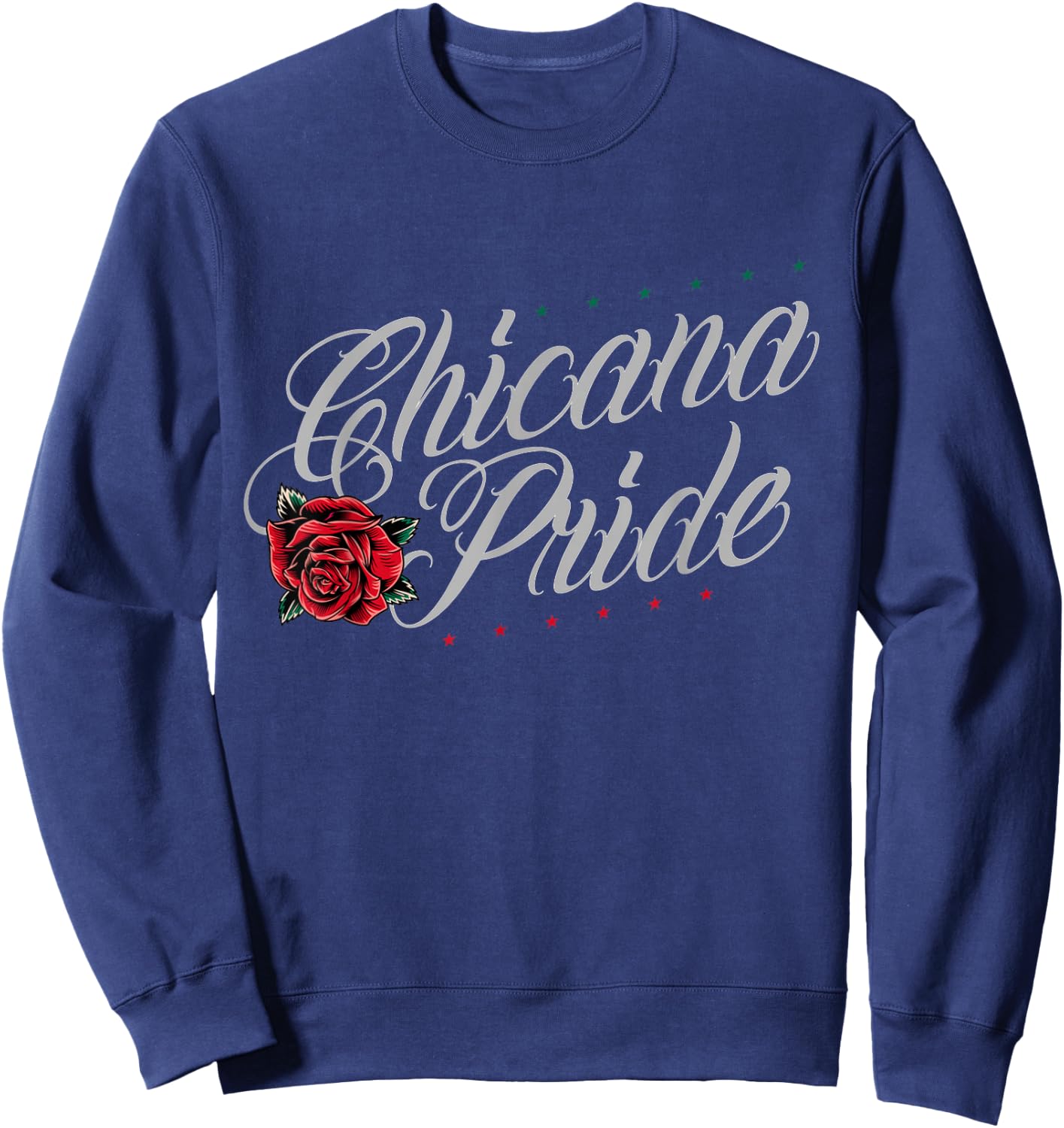 Chicano and chicana for chicana pride Sweatshirt - Sweatshirt | Navy