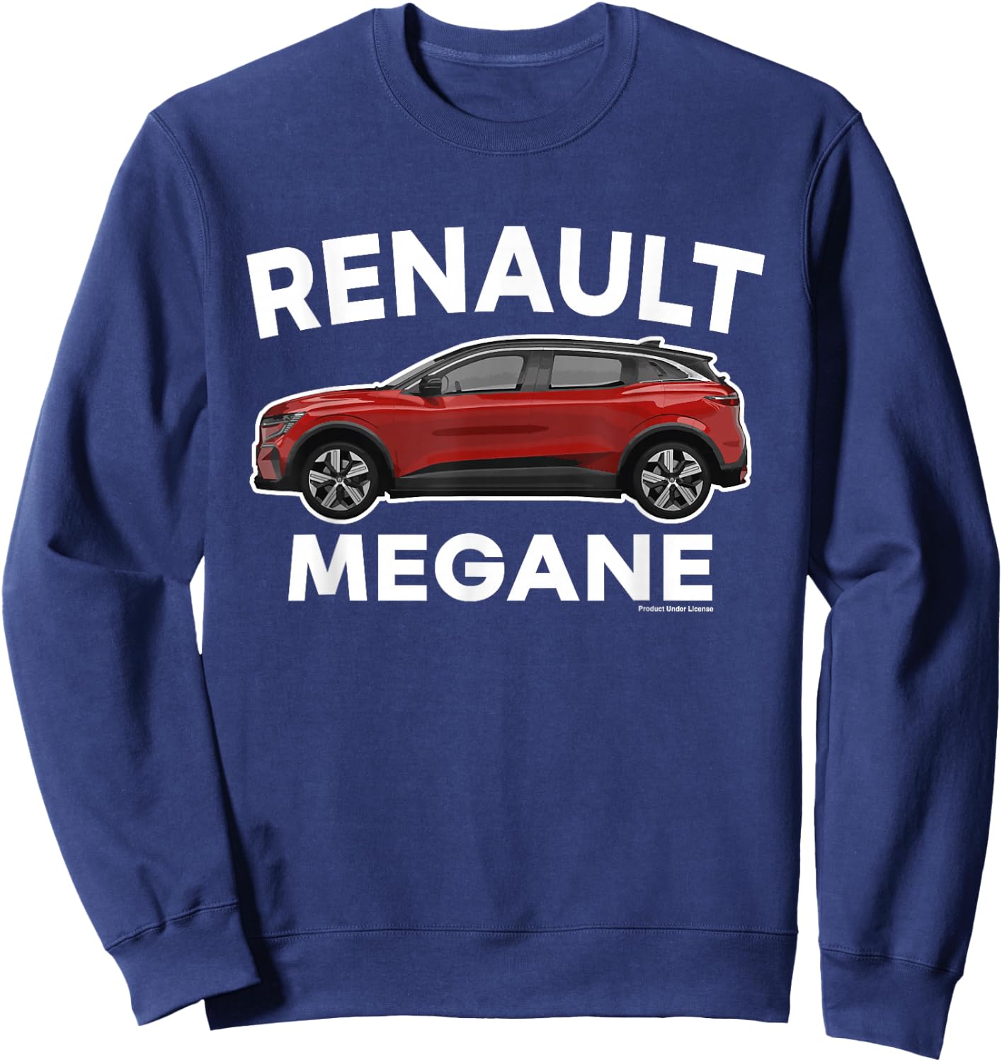 Renault Megane Family Car Sweatshirt - Sweatshirt | Navy