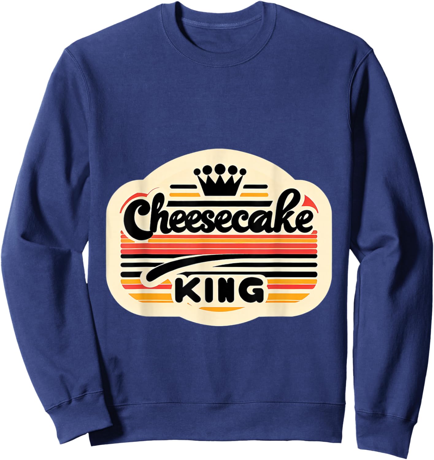 Cheesecake King Sweatshirt - Sweatshirt | Navy