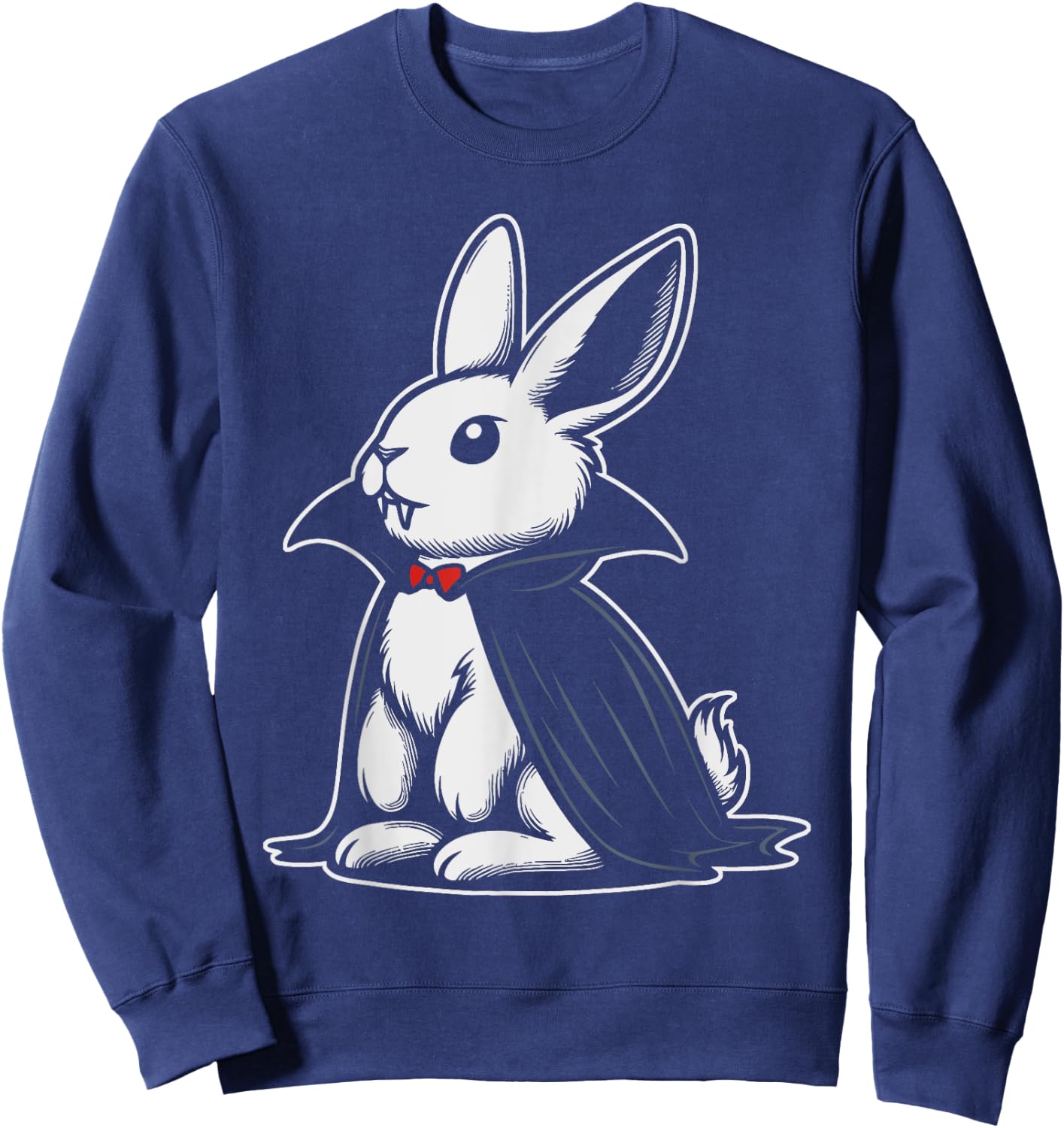Vampire Bunny Vampire Rabbit Sweatshirt - Sweatshirt | Navy