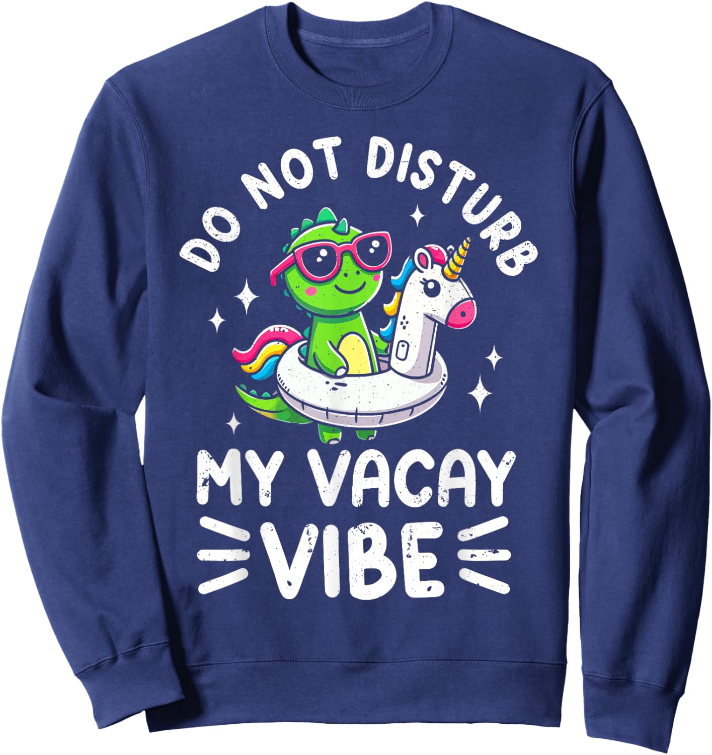 Vacay mode Family vacation Funny summer vacation Sweatshirt - Sweatshirt | Navy