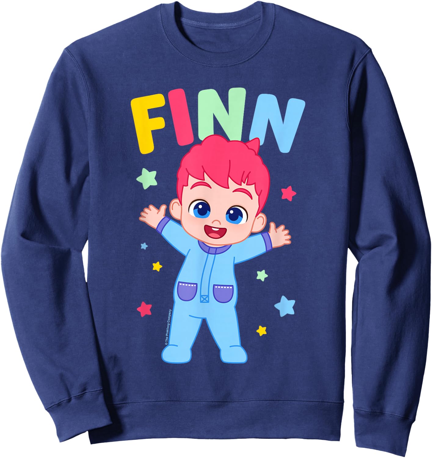 Bebefinn Stars Sweatshirt - Sweatshirt | Navy