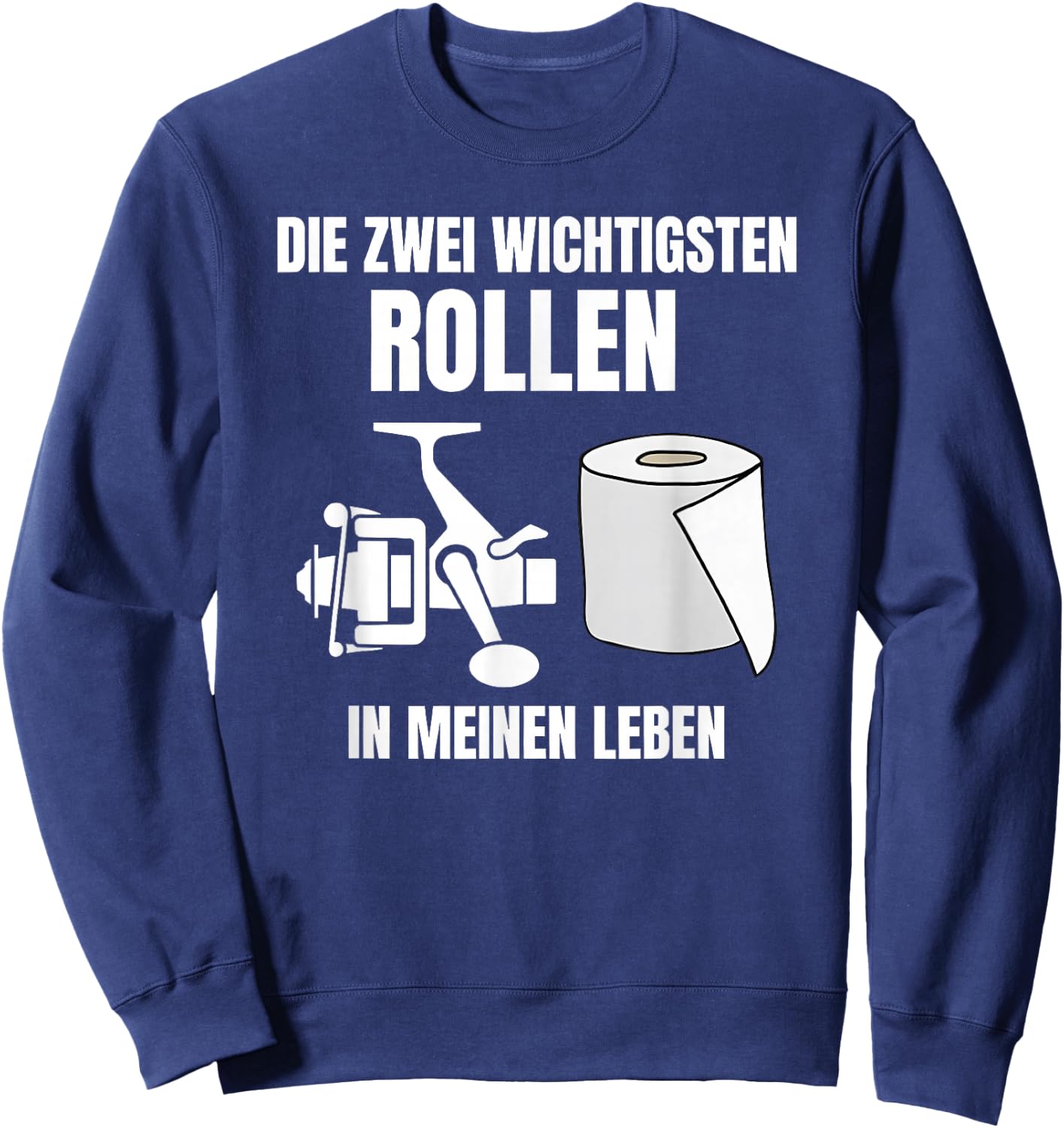 Die zwei wichtigsten rollen in meinen leben , black Sweatshirt - Sweatshirt | Navy