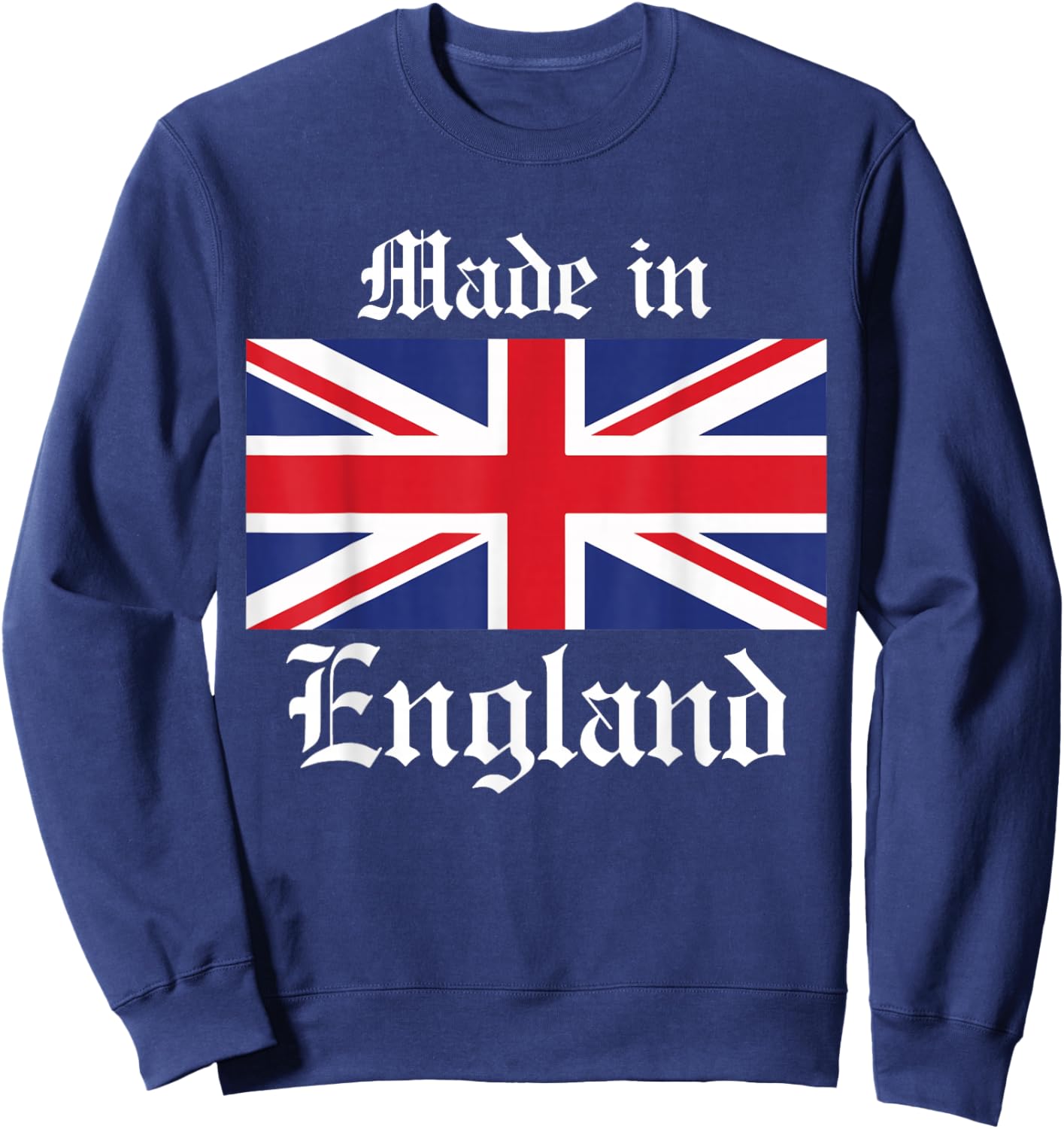 Made in England Union Jack Sweatshirt - Sweatshirt | Navy