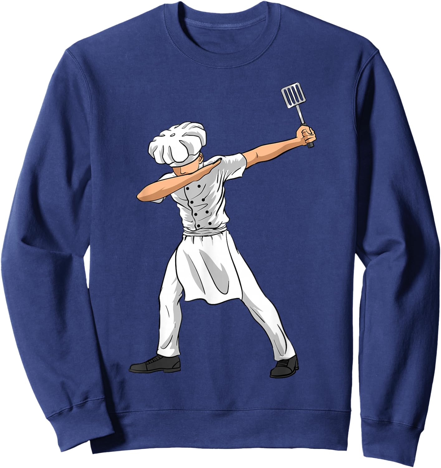 Chef Dabbing Culinary Sous-Chef Cuisine Kitchen Chief Cook Sweatshirt - Sweatshirt | Navy