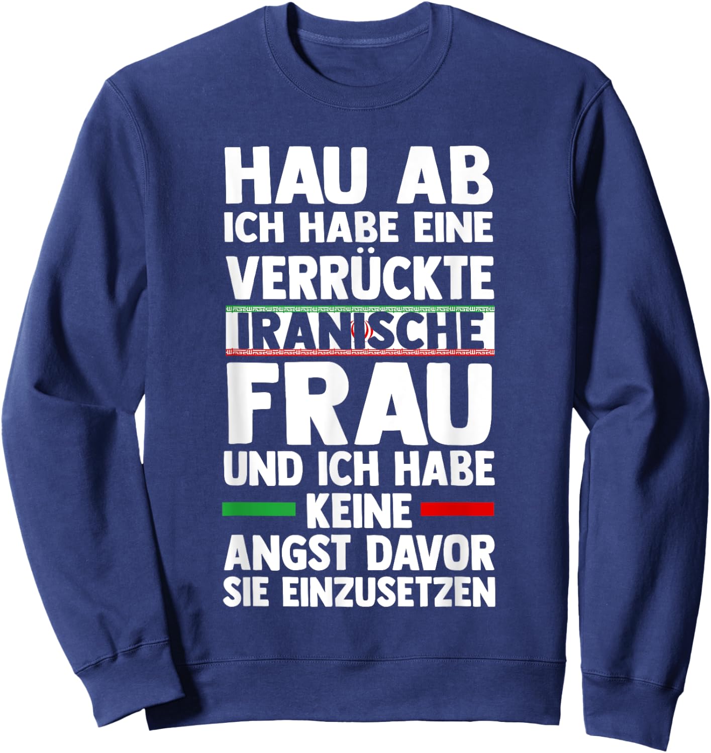 Iraner Iran , black Sweatshirt - Sweatshirt | Navy