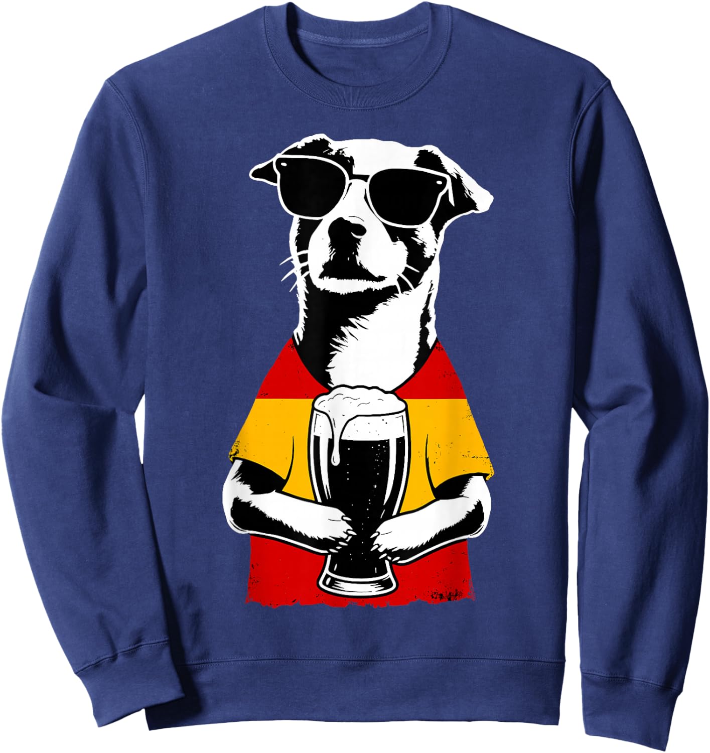 Spanish Flag Men Women Spain Sweatshirt - Sweatshirt | Navy
