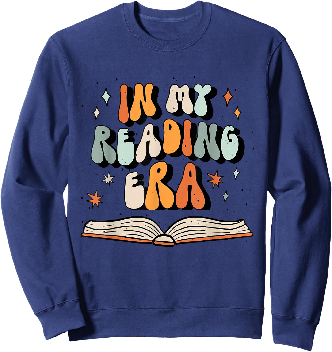 In My Reading Era | Book Reading Sweatshirt - Sweatshirt | Navy
