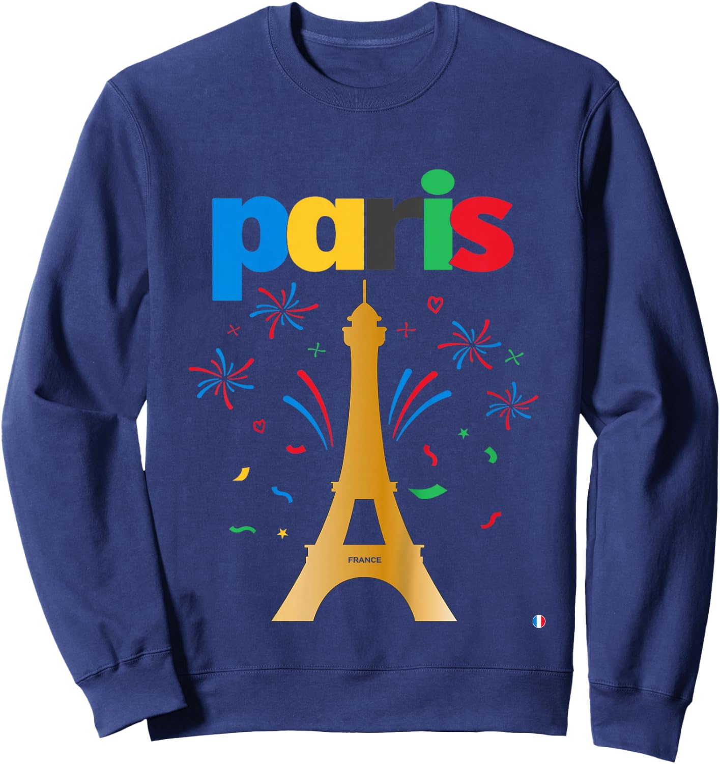 Kids Paris , white, 2 Sweatshirt - Sweatshirt | Navy
