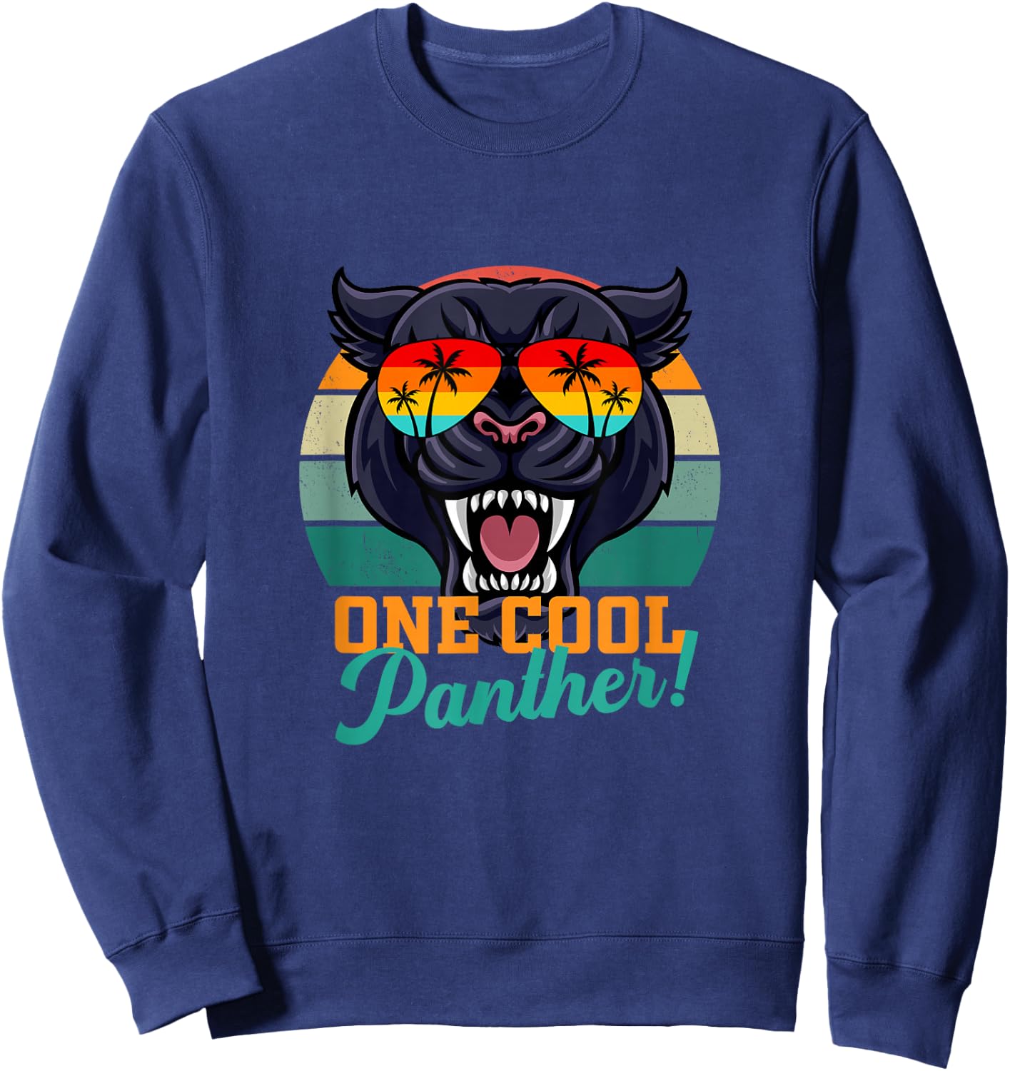 Panther Apparel Sports Tailgating Outdoors Recreation Travel Sweatshirt - Sweatshirt | Navy