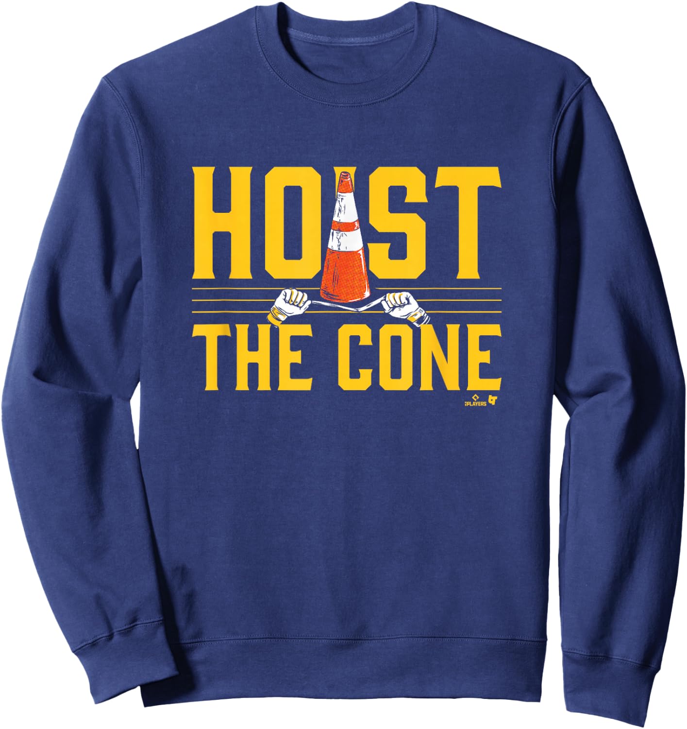Hoist the Cone - Pittsburgh Baseball Sweatshirt - Sweatshirt | Navy