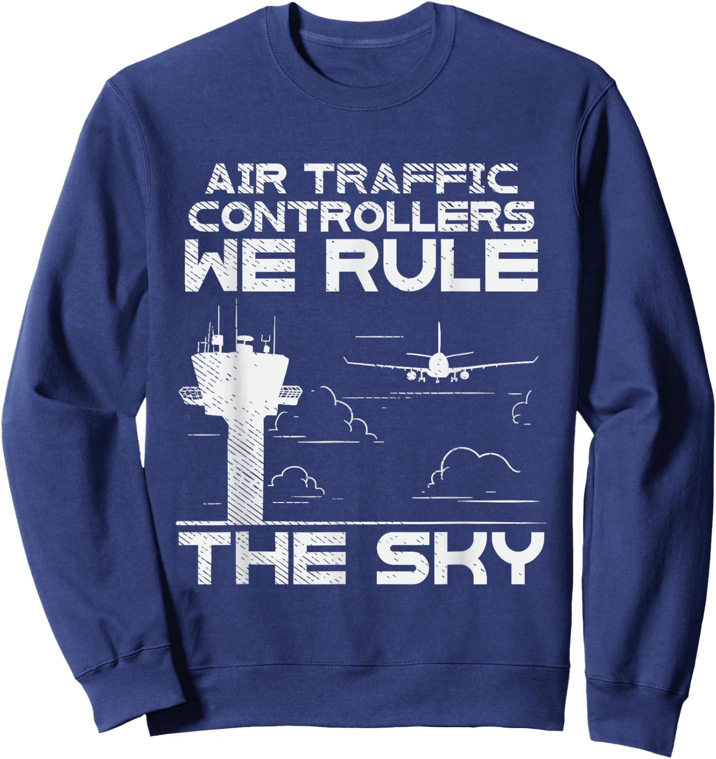 Air Traffic Controller Sweatshirt - Sweatshirt | Navy