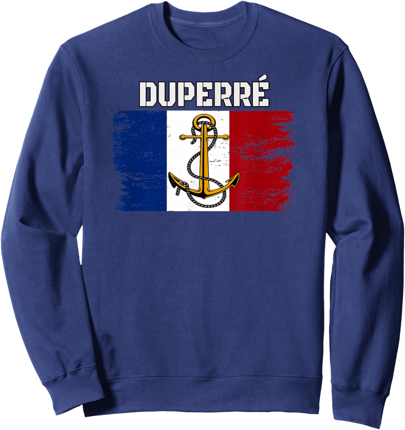 Duperré D633 Squadron Escort Father Grandpa Veterans Sweatshirt - Sweatshirt | Navy