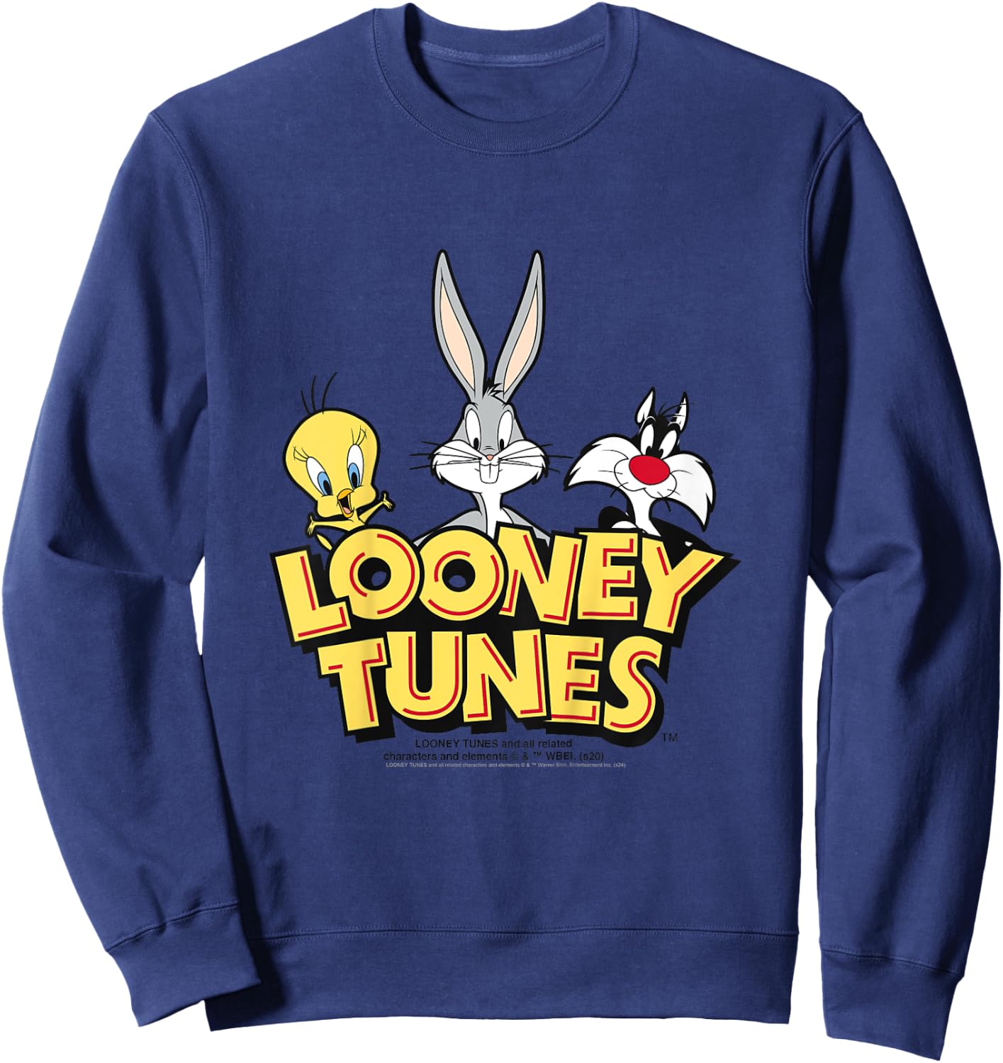 Kids Looney Tunes Group Camiseta , Black, 2 Sweatshirt - Sweatshirt | Navy