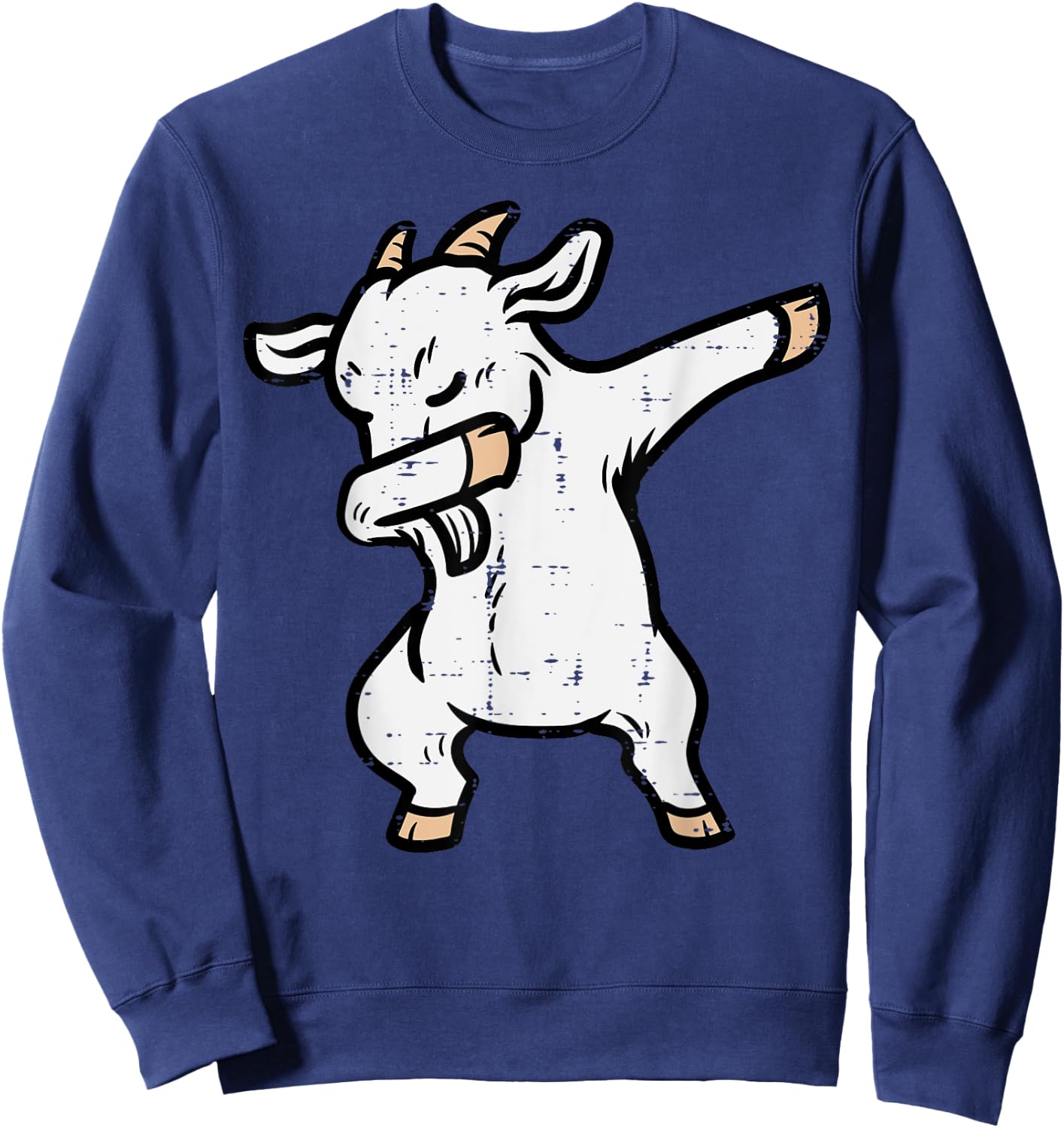 Dabbing Goat Funny Dab Dance Boys Girls Kids Youth Men Women Sweatshirt - Sweatshirt | Navy