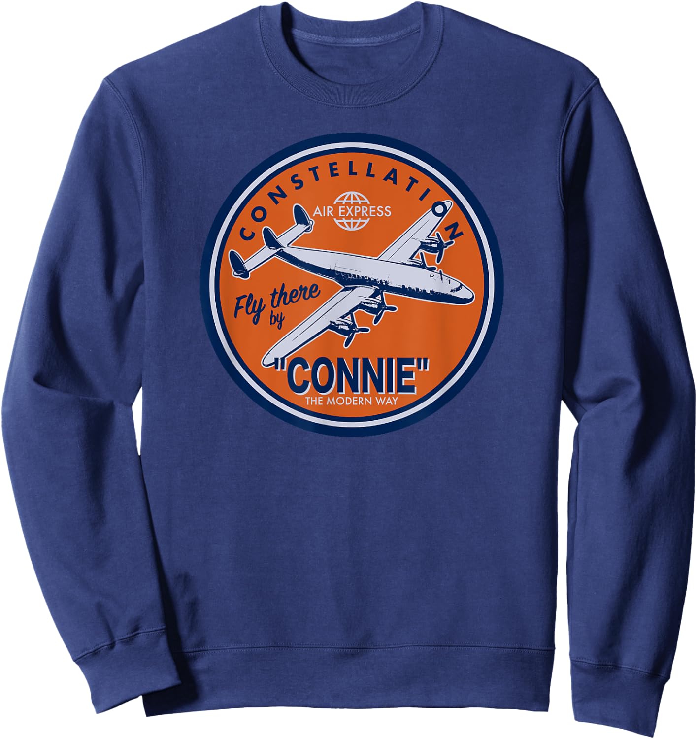 Constellation - Connie Airliner Sweatshirt - Sweatshirt | Navy
