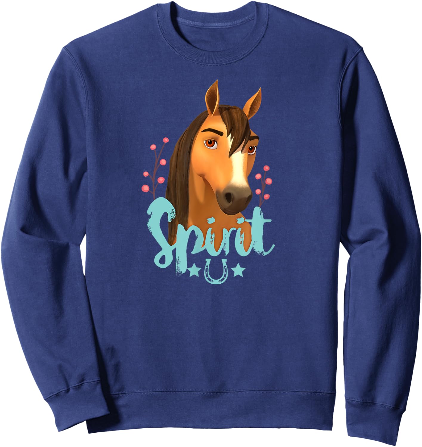 DreamWorks Spirit Riding Free - Spirit Horseshoe Sweatshirt - Sweatshirt | Navy