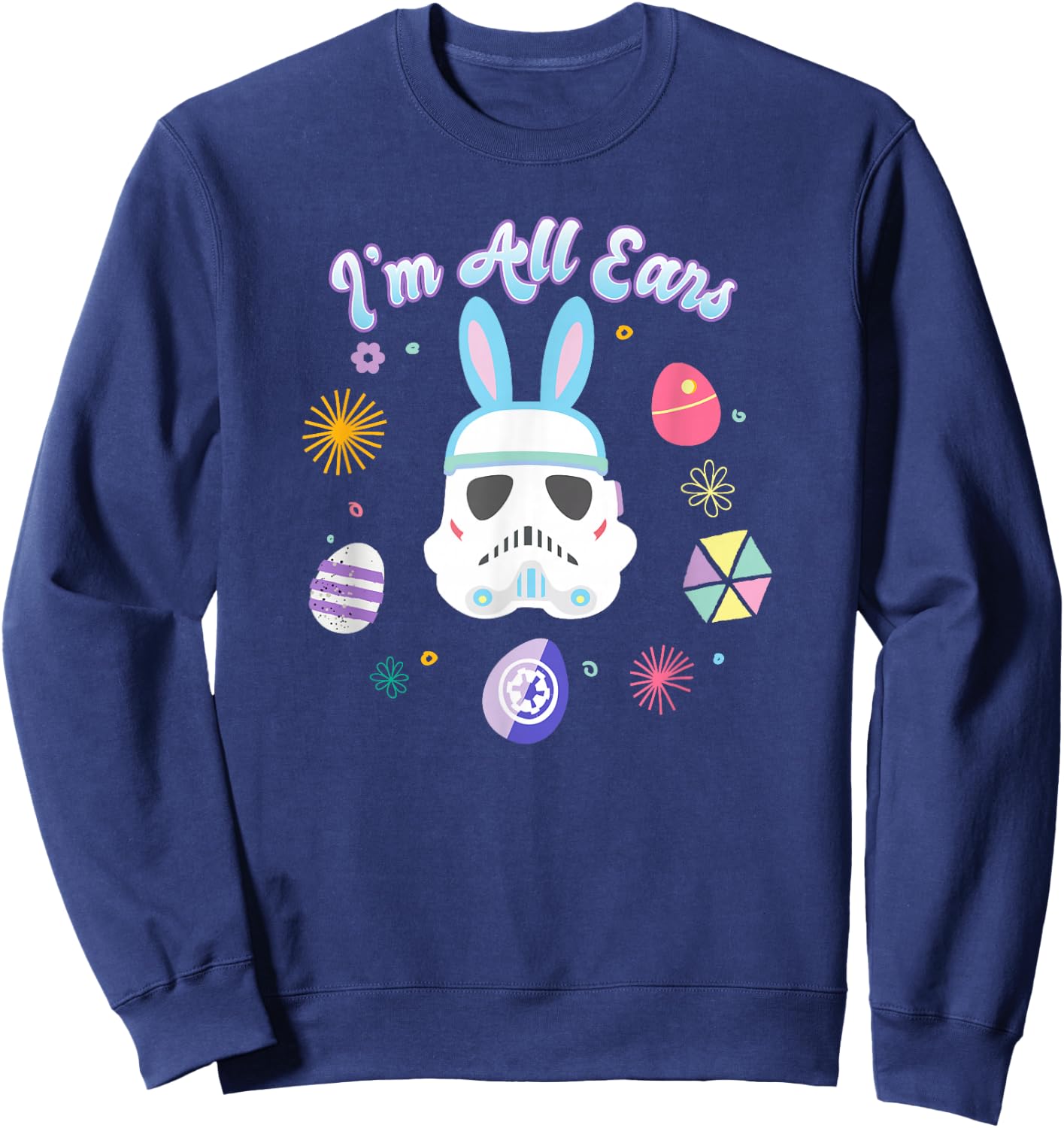 Star Wars Stormtrooper Easter Bunny Ears Sweatshirt - Sweatshirt | Navy