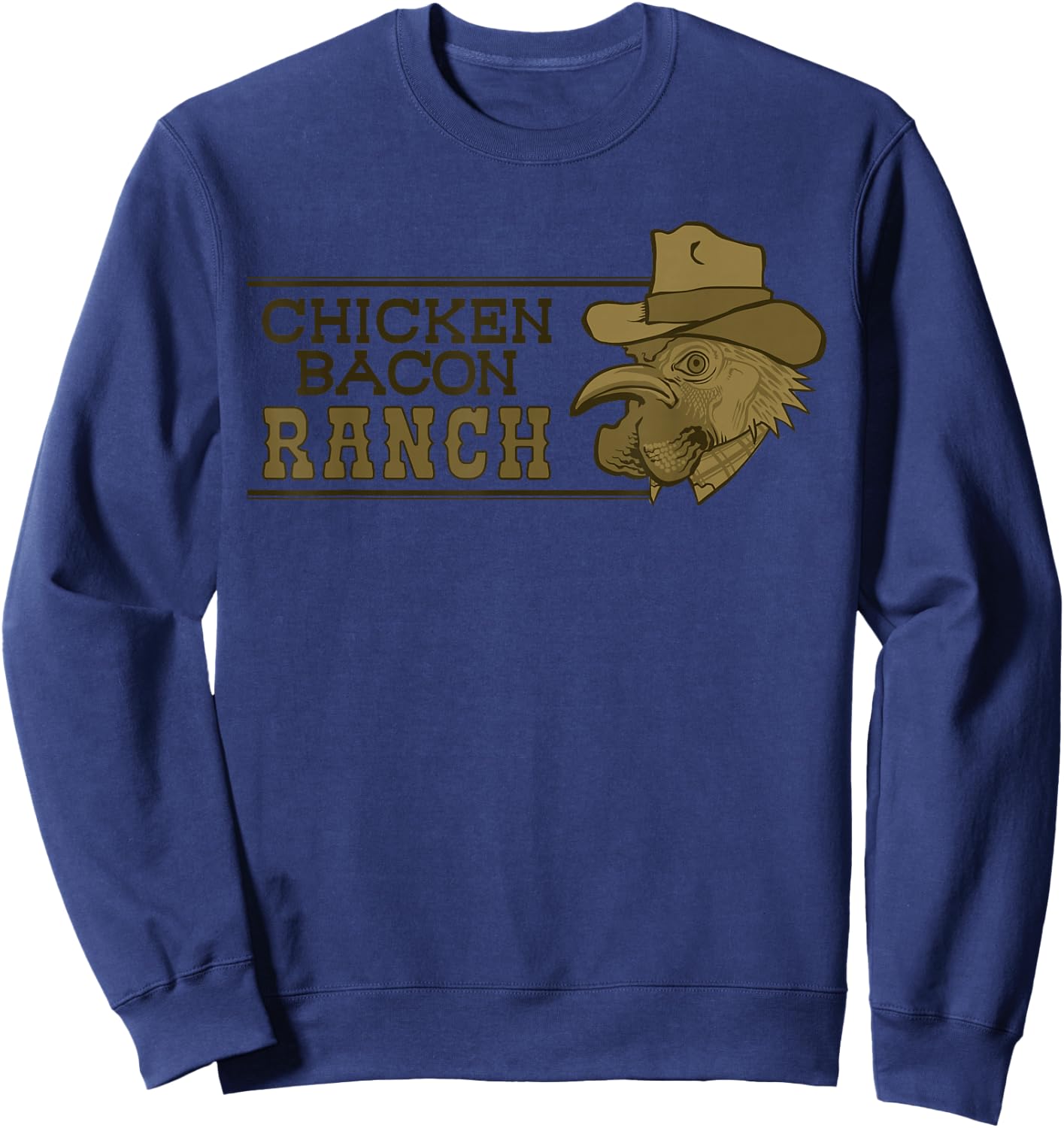 Chicken Bacon Ranch Sweatshirt - Sweatshirt | Navy