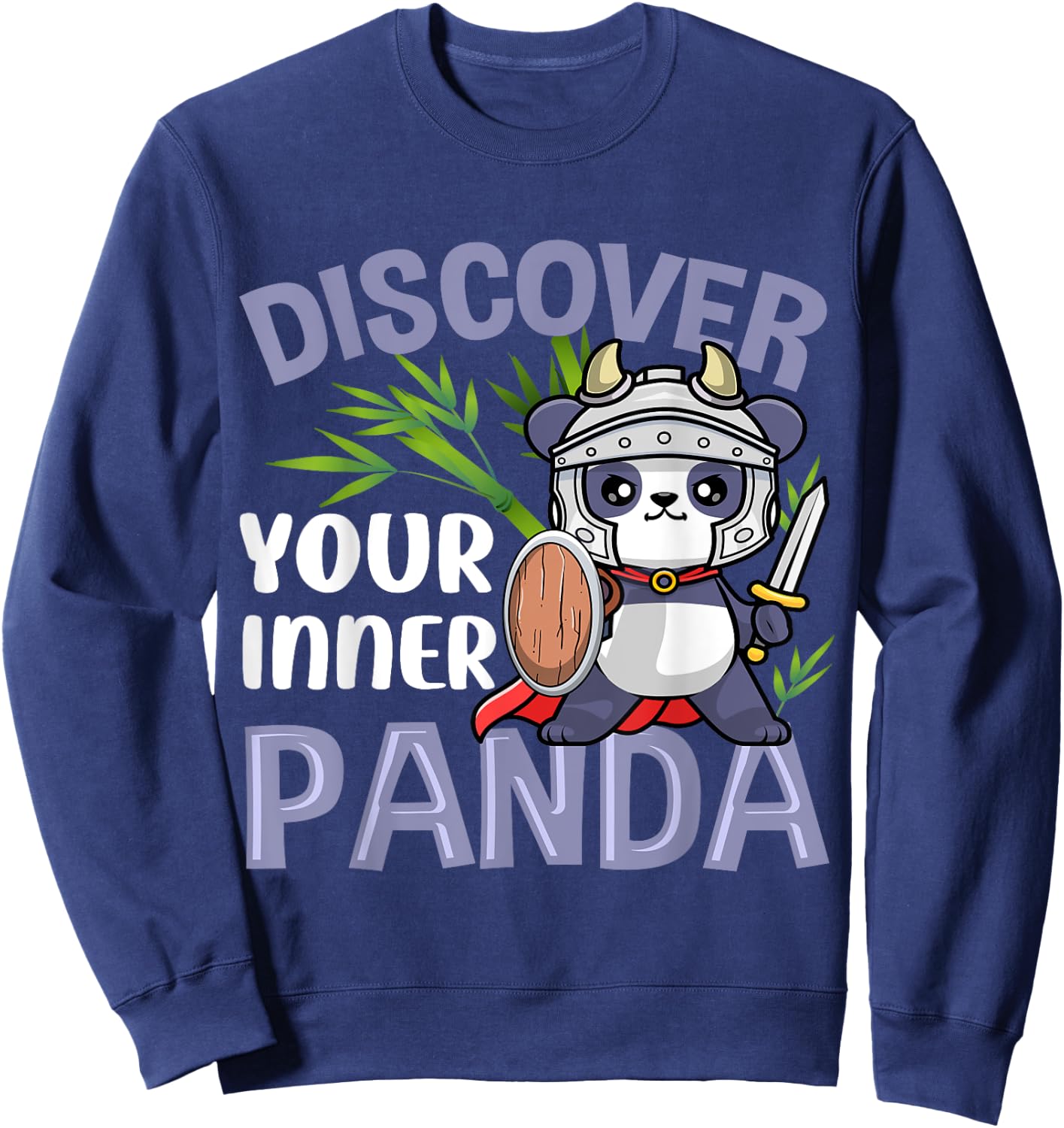 Discover Your Inner Panda Sweatshirt - Sweatshirt | Navy