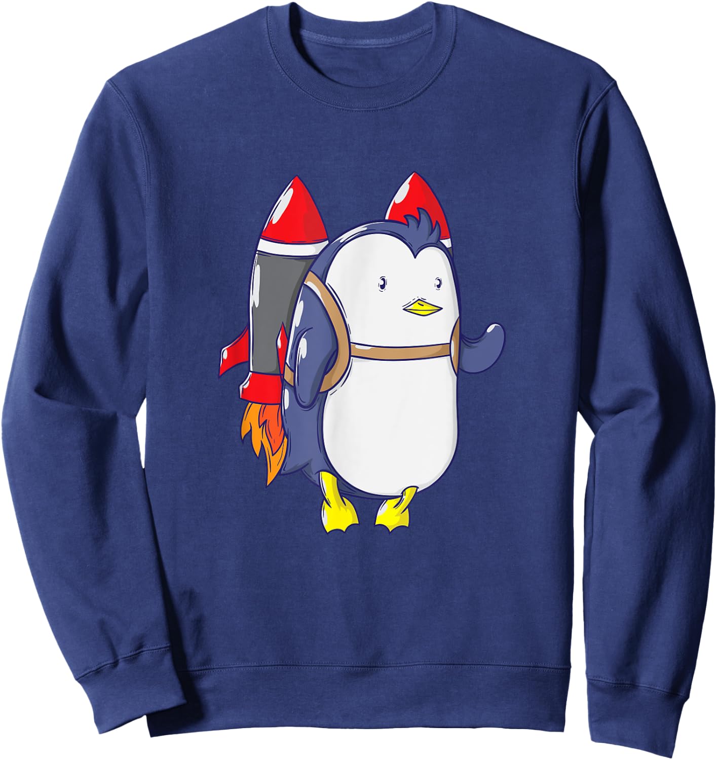 Rockets Penguin Sweatshirt - Sweatshirt | Navy