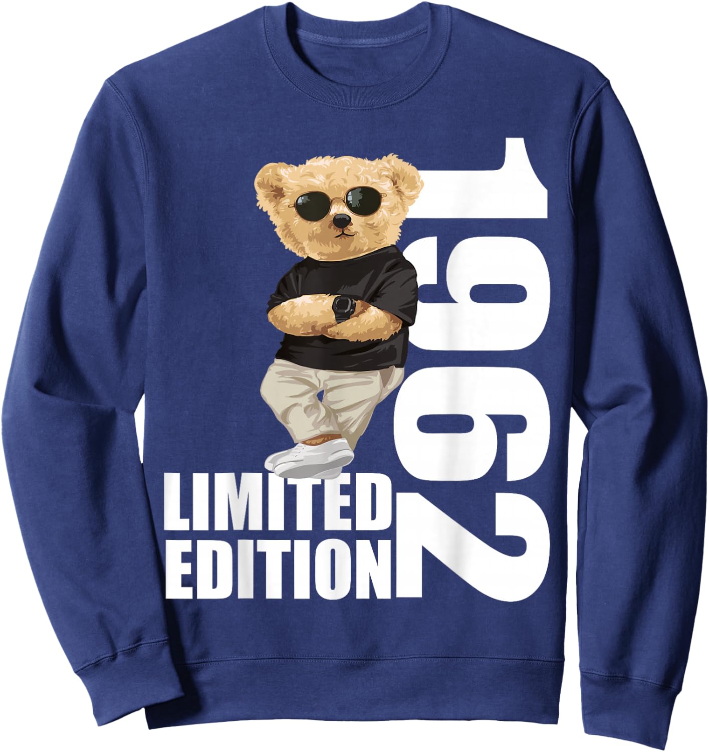 Limited Edition 1962 Bär Bären Geburtstag 1962 Jahrgang 1962 Sweatshirt - Sweatshirt | Navy
