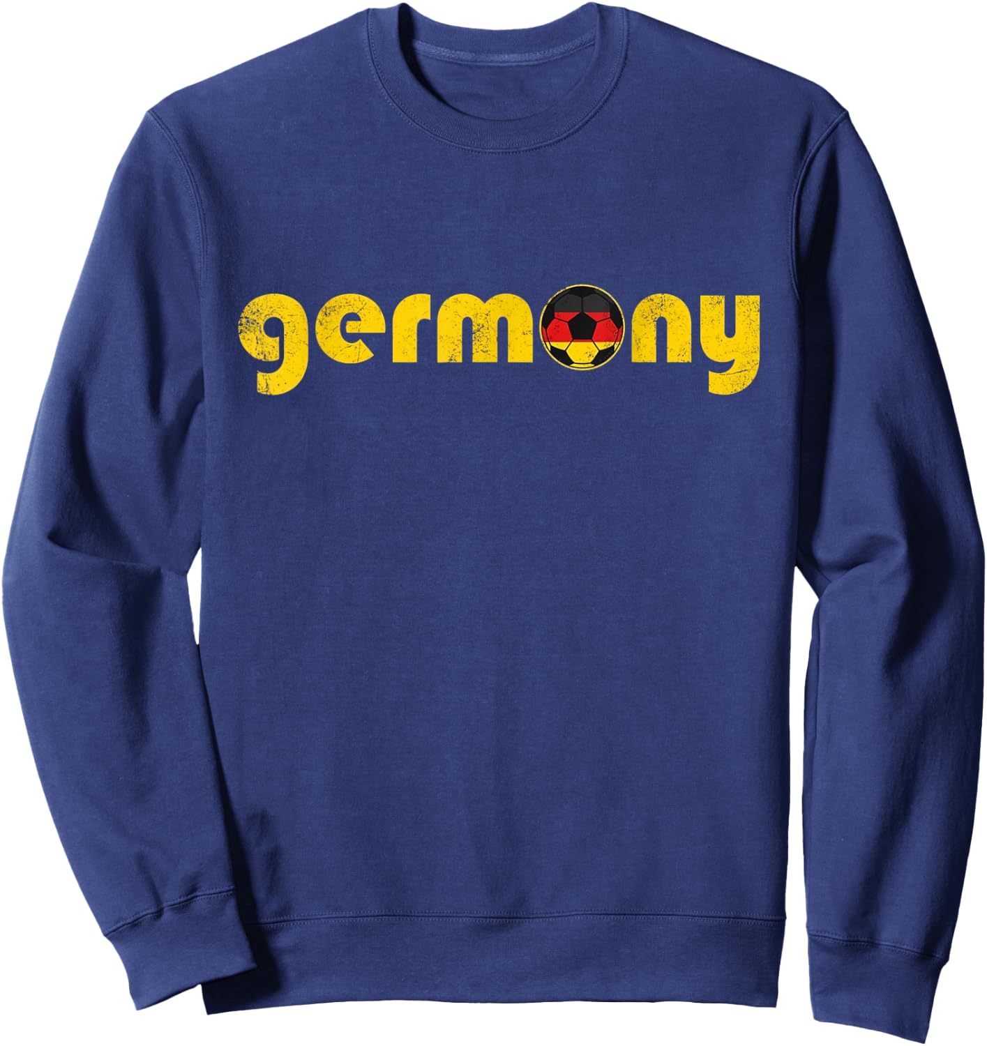 Germany GER 26 Fan Retro Vintage Sweatshirt - Sweatshirt | Navy