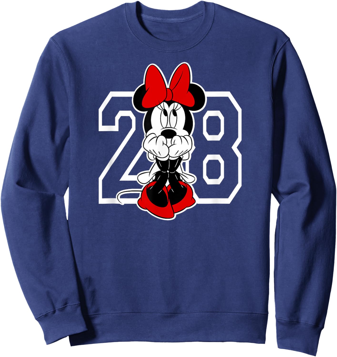 Minnie Mouse - Collegiate 1928 Sweatshirt - Sweatshirt | Navy