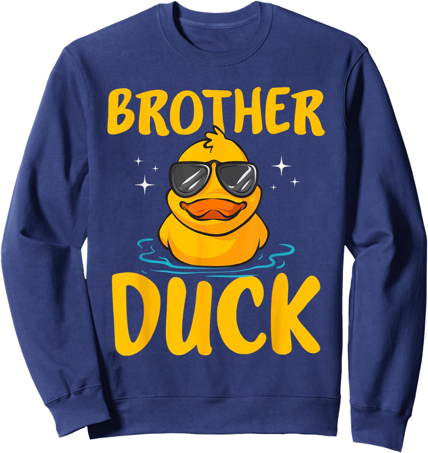 Rubber Duck Brother Duck Rubber Duckies Sweatshirt - Sweatshirt | Navy