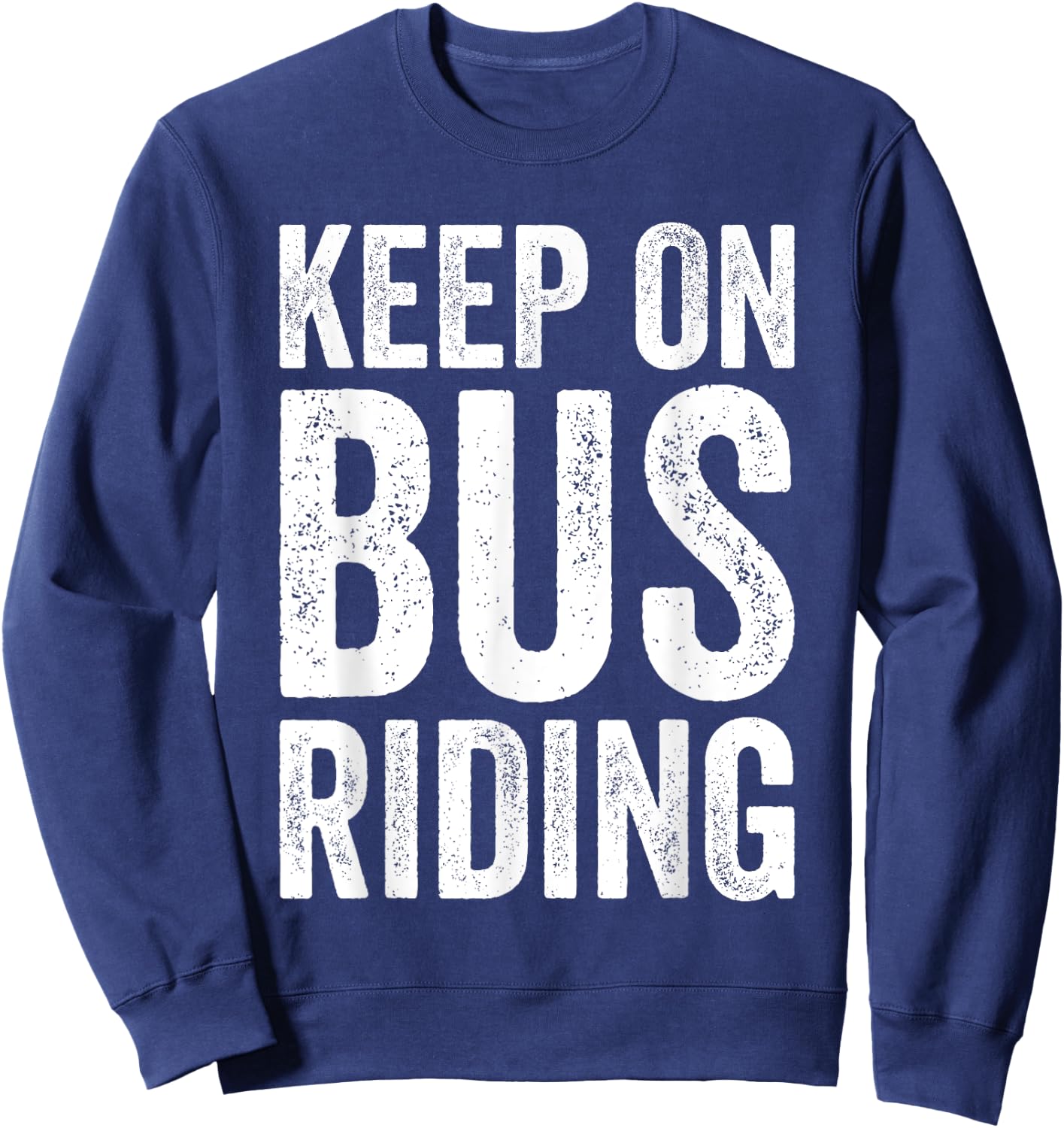 Lustiger Bus Reitliebhaber Crew Schule Bus Fahrer Sweatshirt - Sweatshirt | Navy