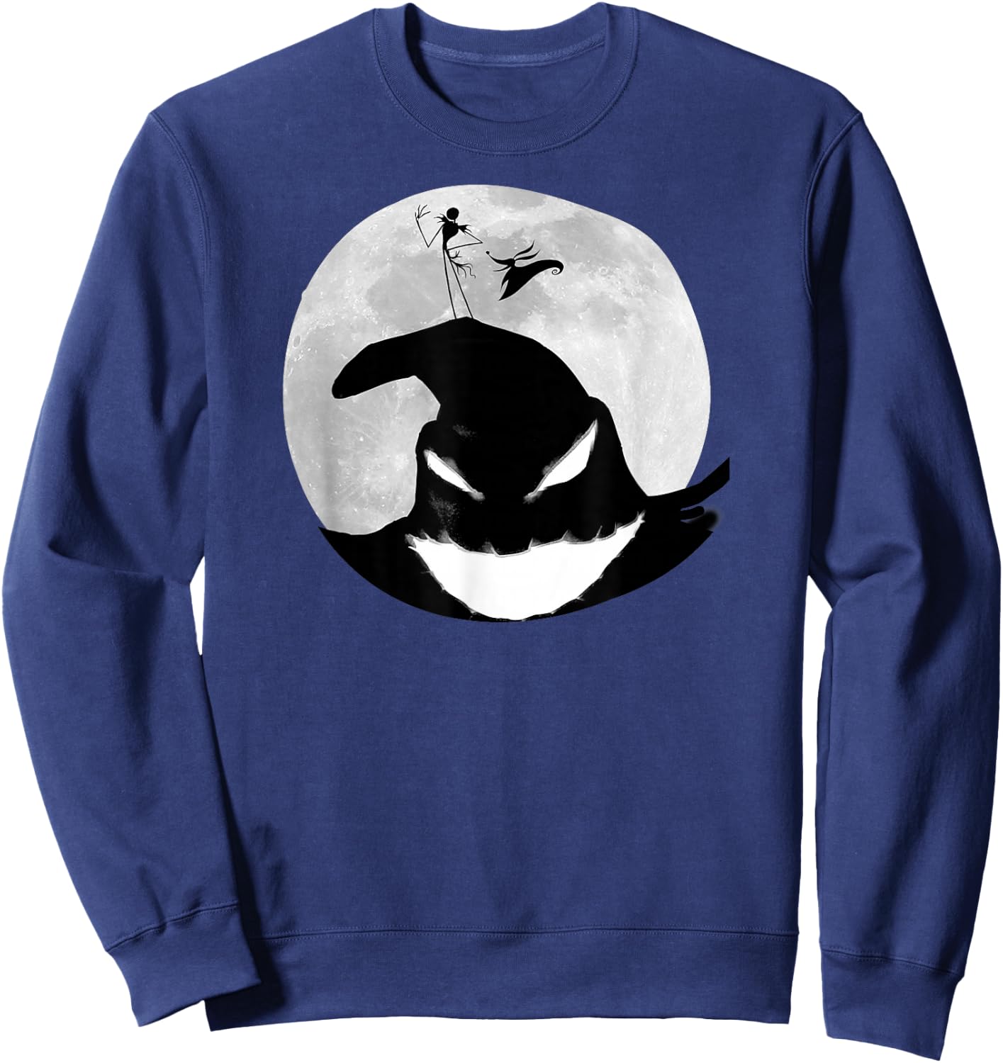 Disney - Nightmare Before Christmas Oogie Moon Sweatshirt - Sweatshirt | Navy
