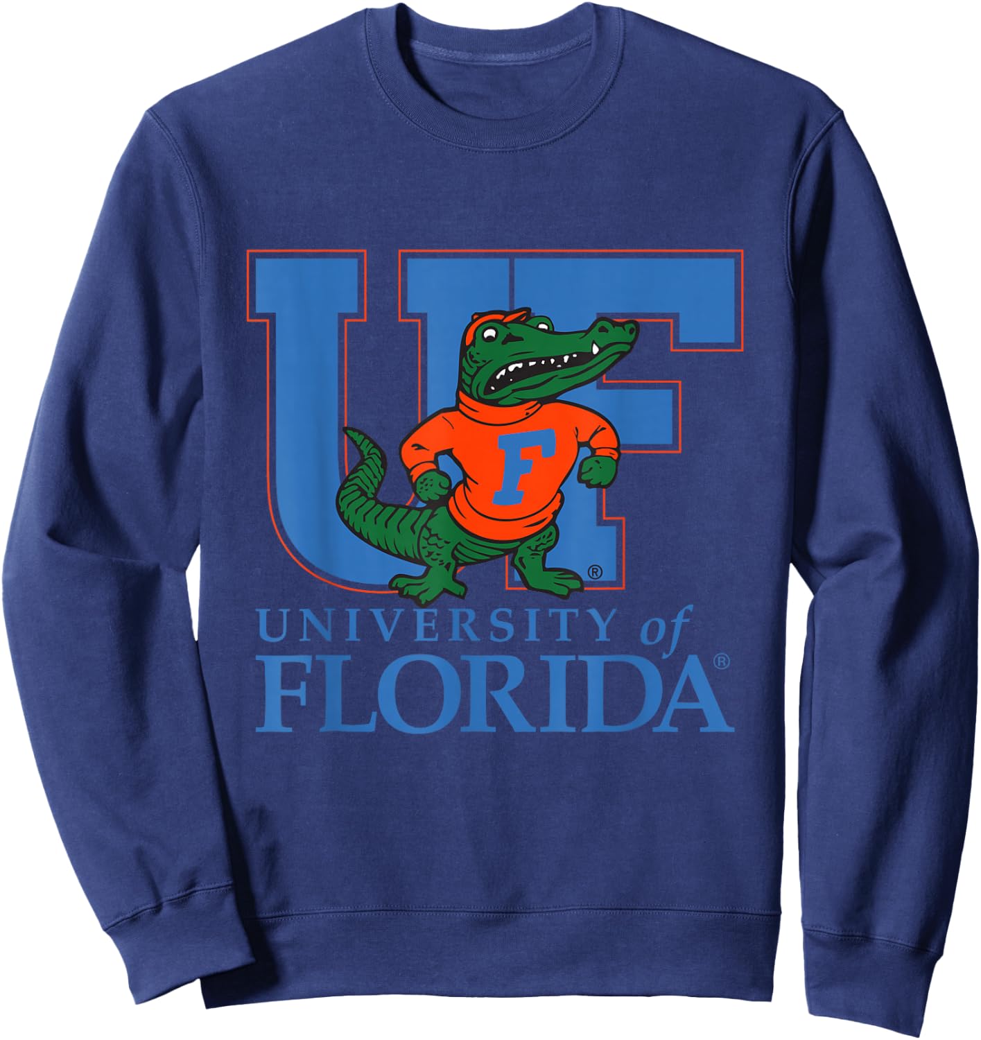 University of Florida Gators College Football Academic Sport Sweatshirt - Sweatshirt | Navy