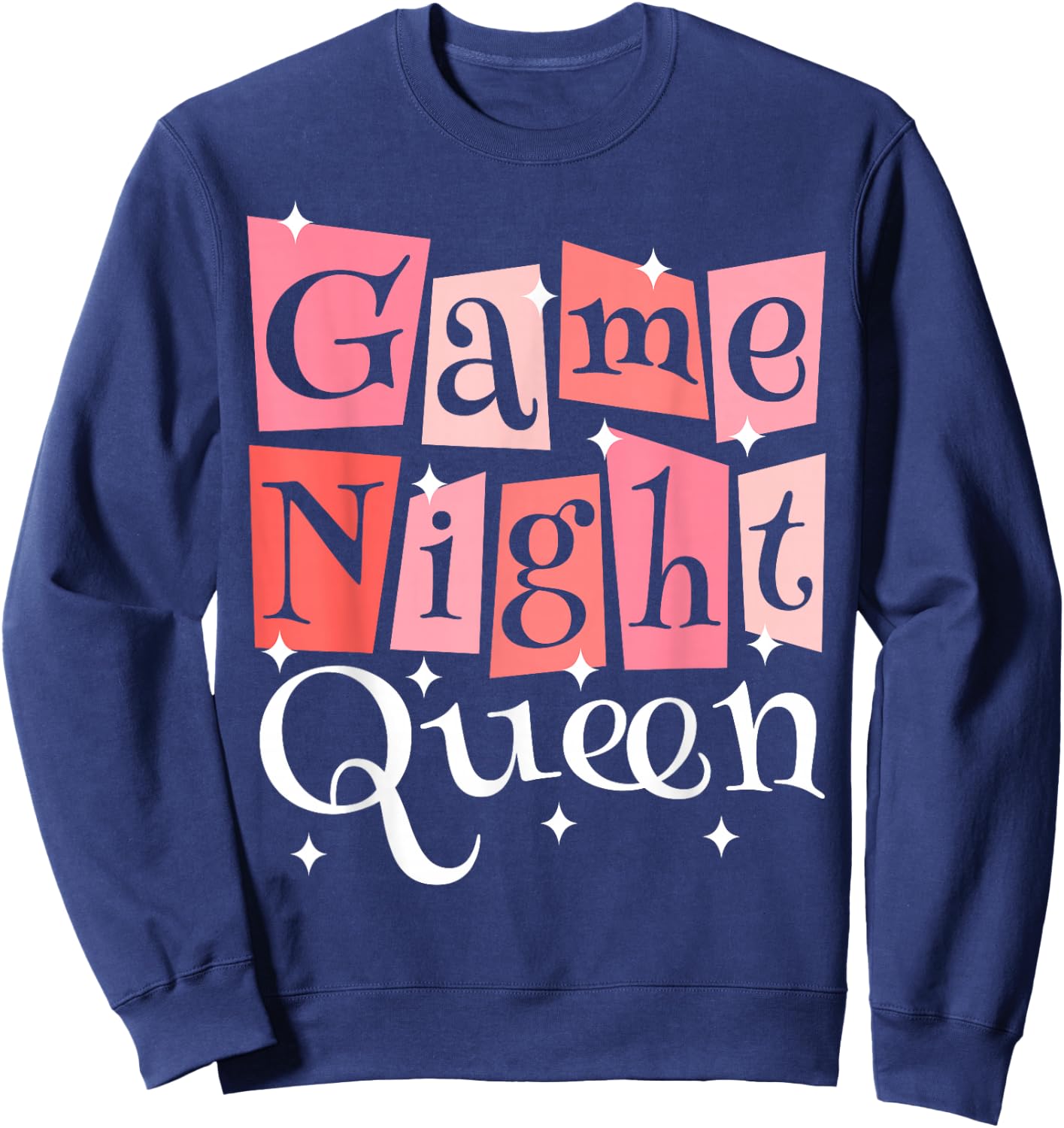 Girl Game Night Daughter Family Board Game Night Sweatshirt - Sweatshirt | Navy