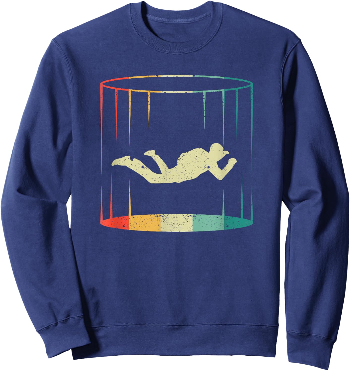 Bodyflying Wind Tunnel Indoor Skydiving Lover Tunnel Flight , black Sweatshirt - Sweatshirt | Navy