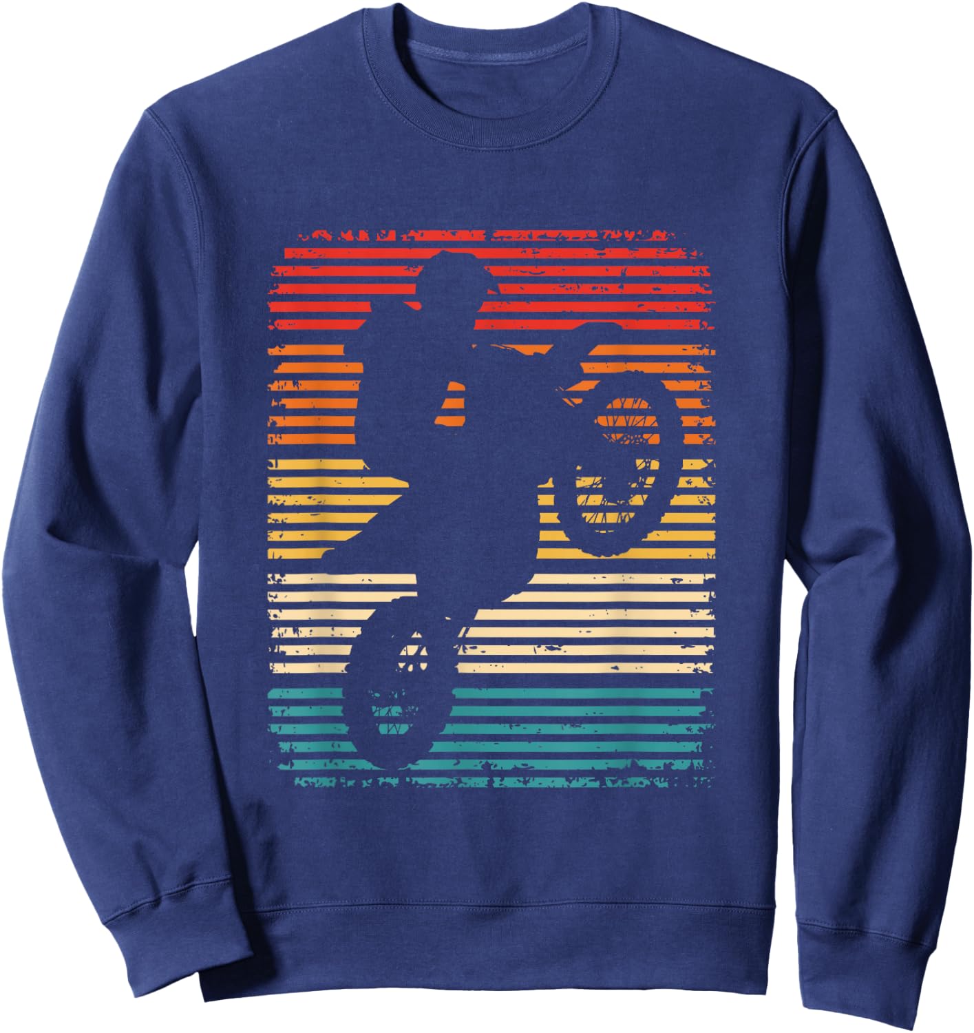 Dirt Bike Enduro Kids Boys Supermoto Motocross , black Sweatshirt - Sweatshirt | Navy