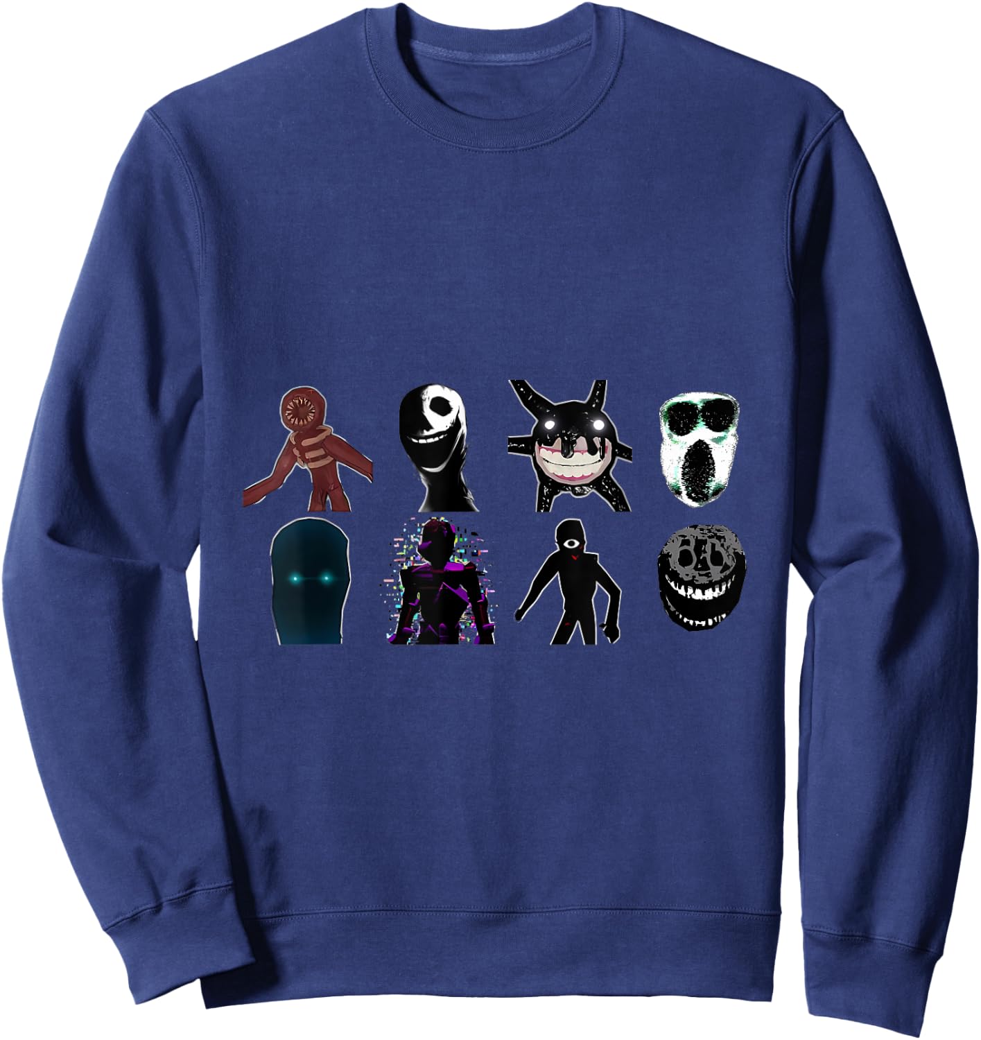 Doors Monsters - Game Doors Sweatshirt - Sweatshirt | Navy