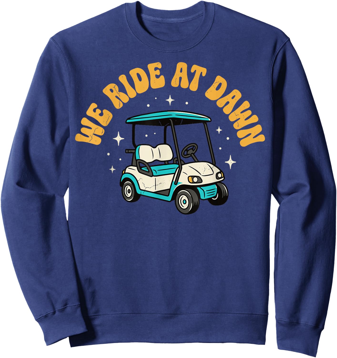 We Ride At Dawn Golf Sweatshirt - Sweatshirt | Navy