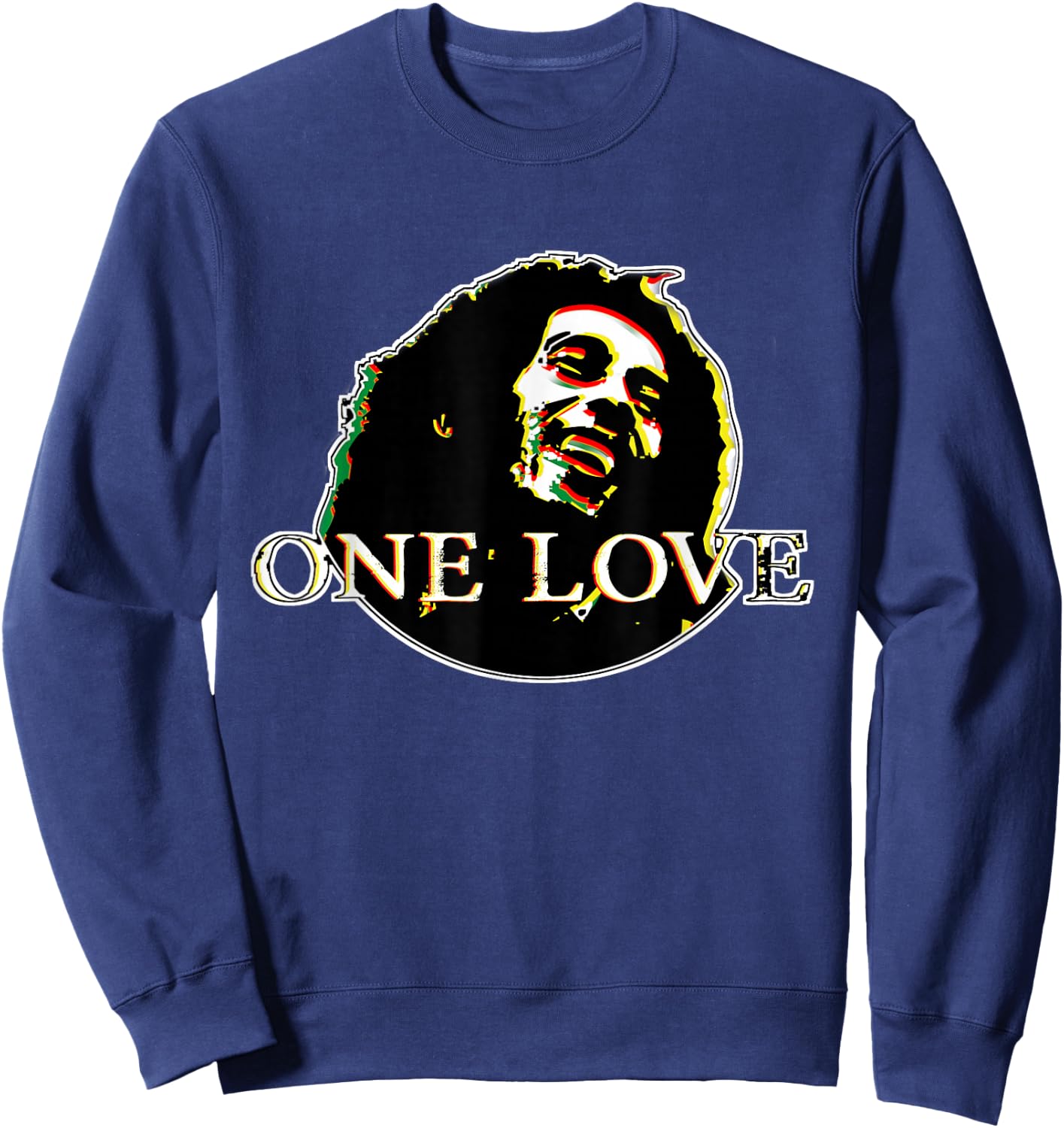 Reggae Music Makes Everything Feel Alright Sweatshirt - Sweatshirt | Navy