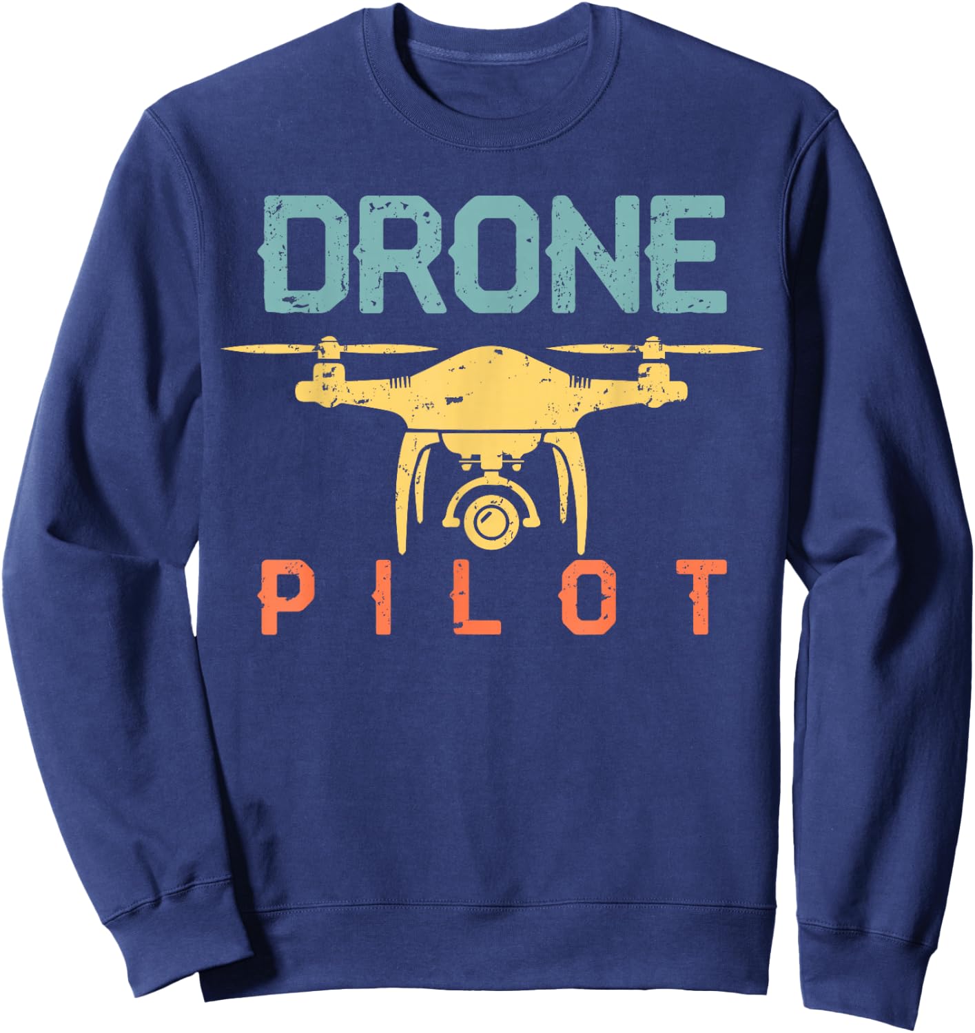 Drone Pilot , black Sweatshirt - Sweatshirt | Navy