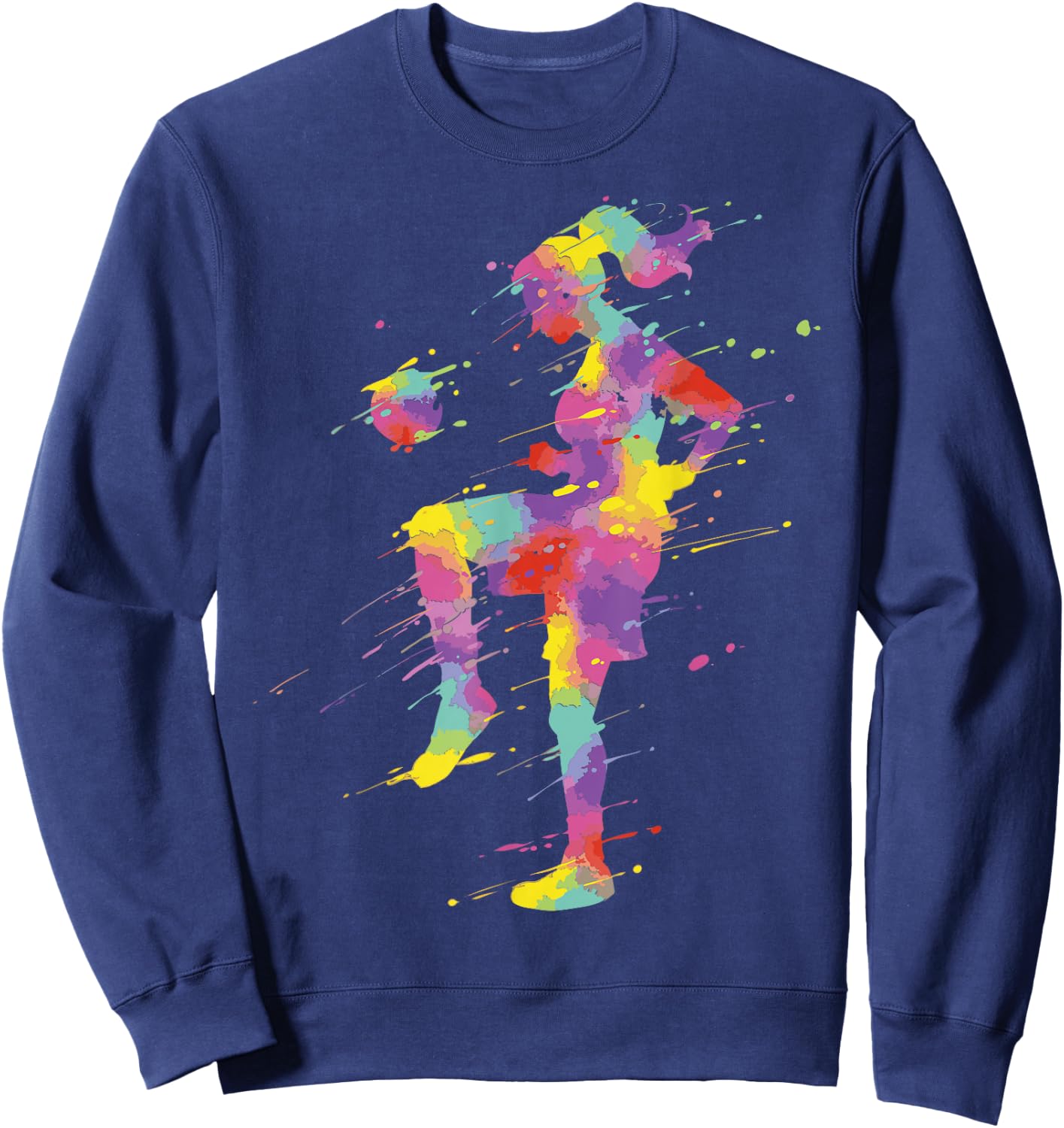 Soccer Girl Sweatshirt - Sweatshirt | Navy
